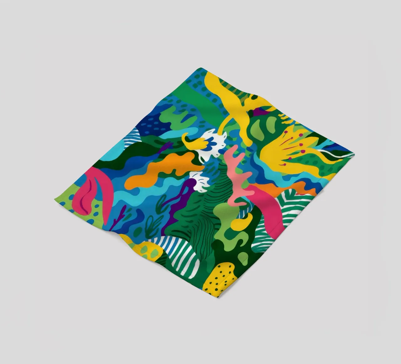 Jungle Rave psichedelico coperta in pile da Reds Jays