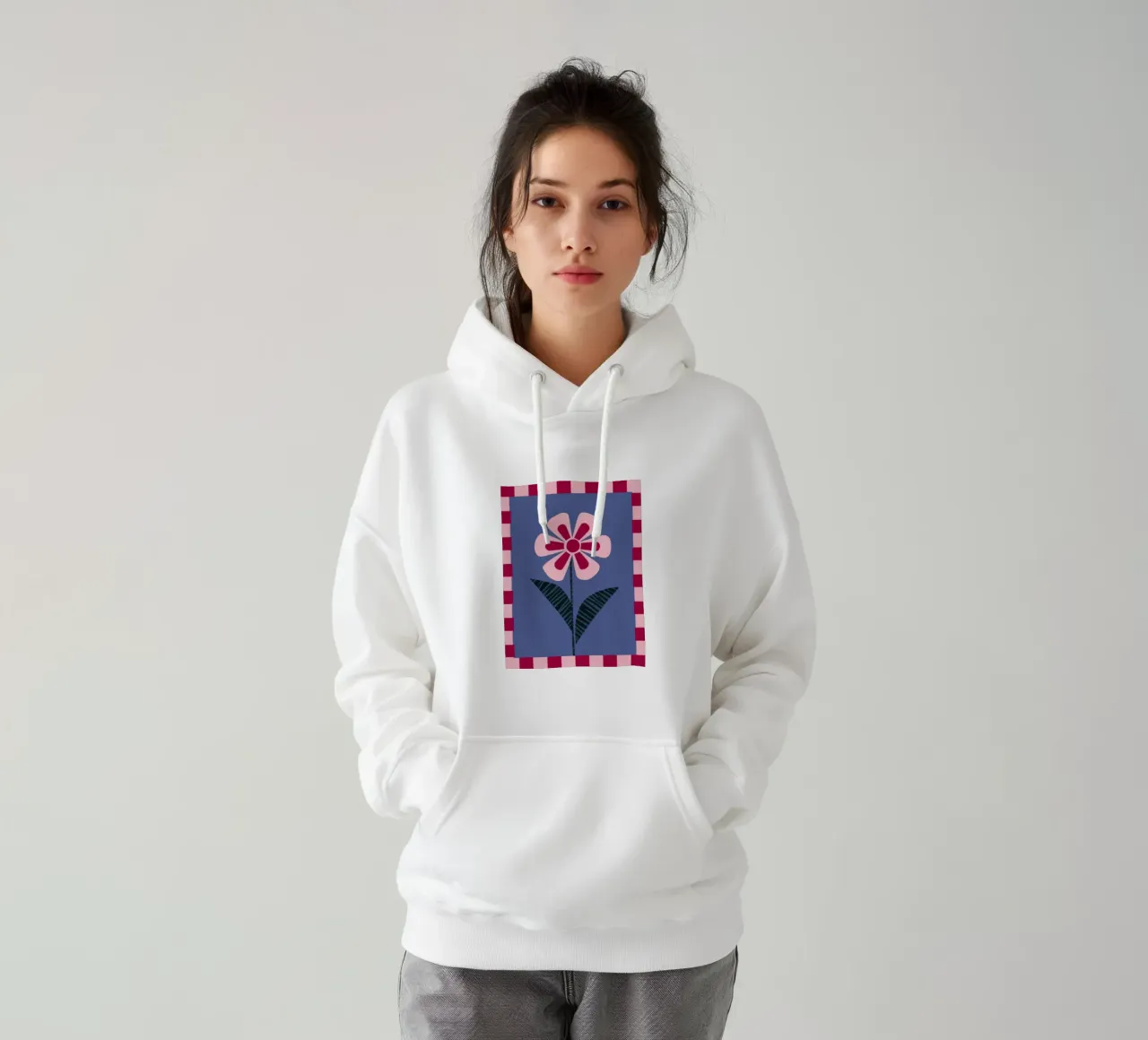 Cornice a petali Folklore felpa con cappuccio da Giant Foxs