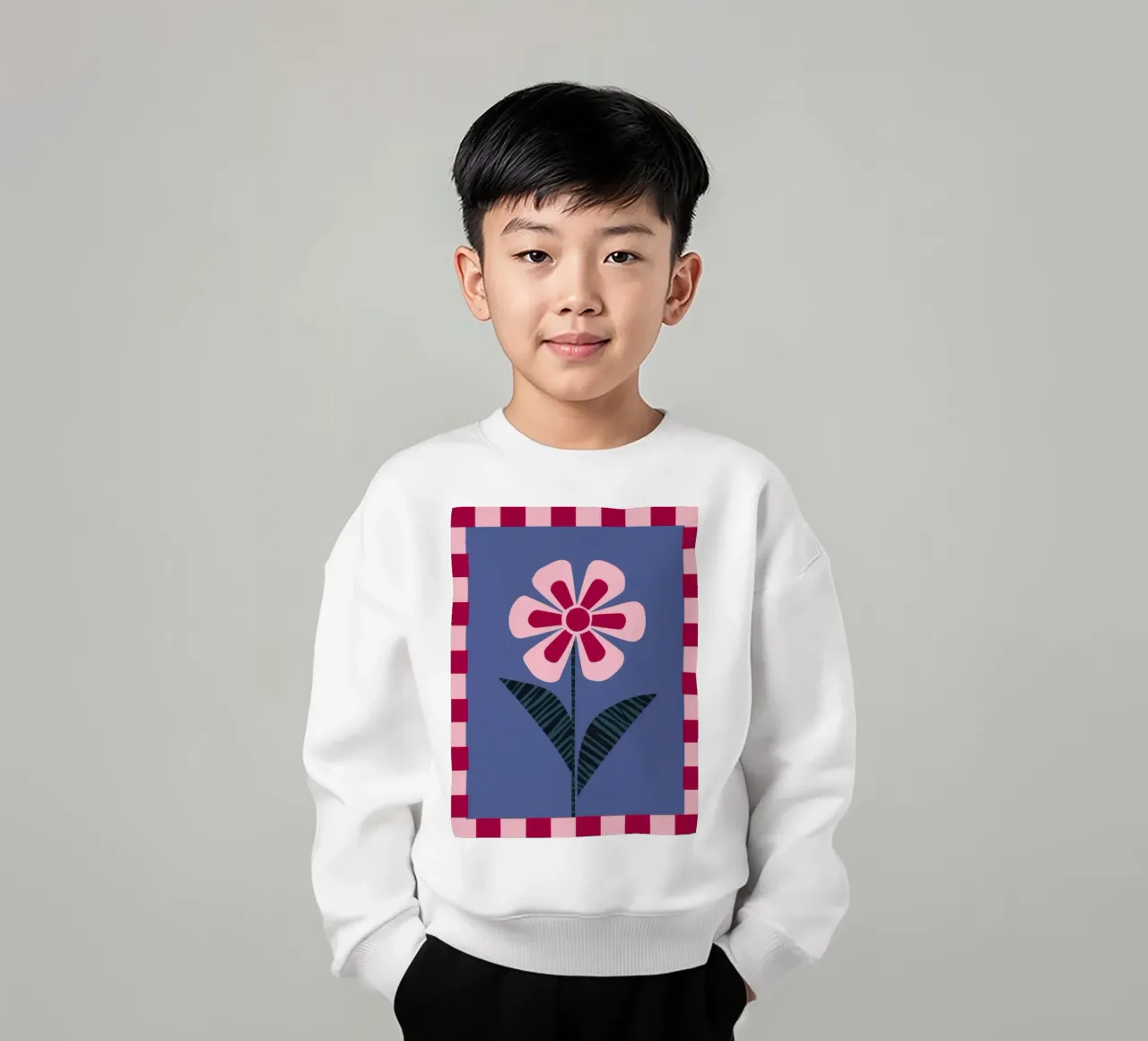 Cornice a petali Folklore felpa bambino da Giant Foxs