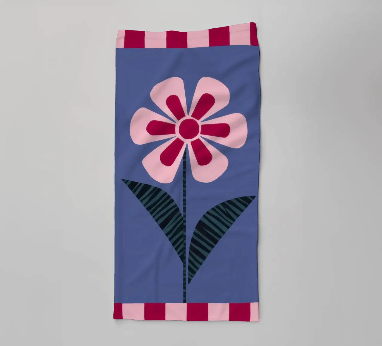 Cornice a petali Folklore asciugamano da bagno da Giant Foxs