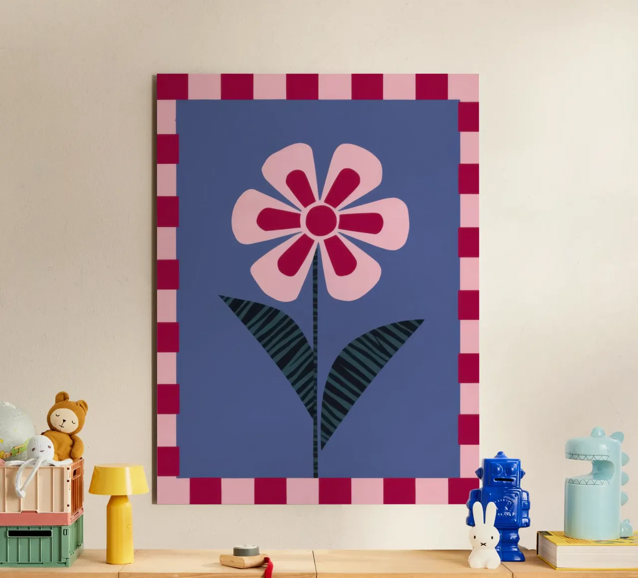 Cornice a petali Folklore alluminio dibond da Giant Foxs
