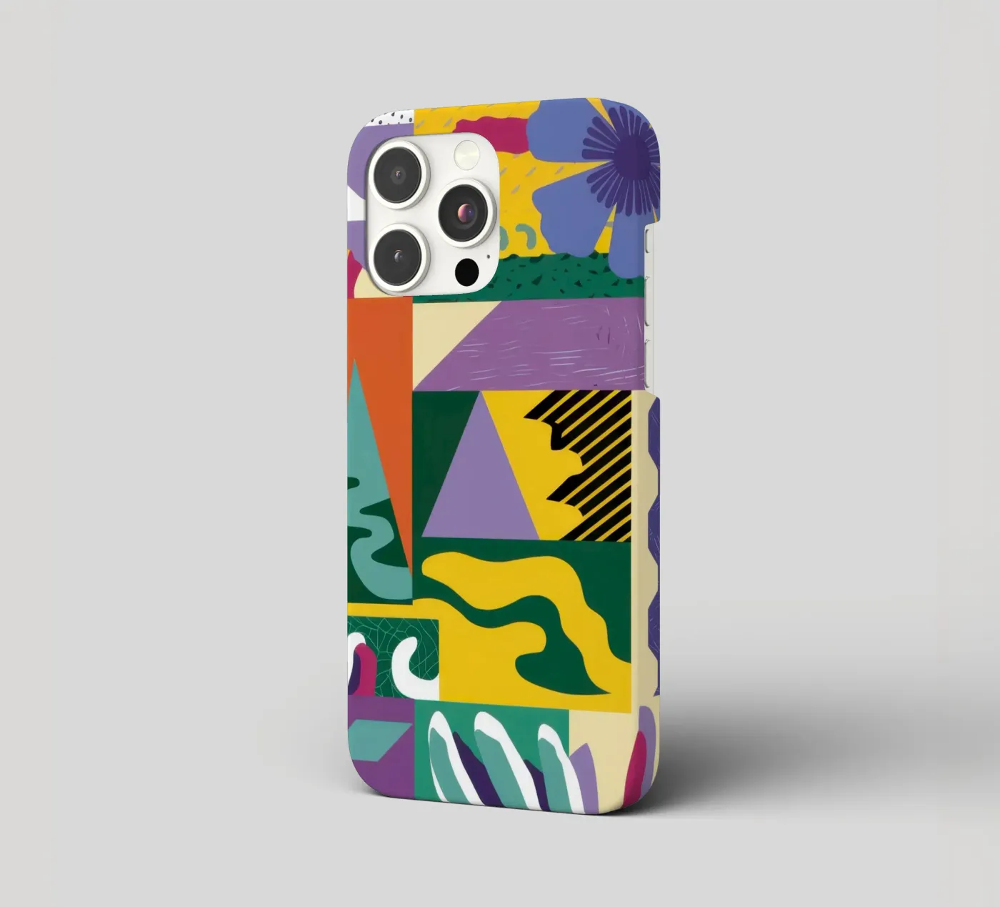 Patchwork Pattern Play iphone hoesje van Monuments Fire