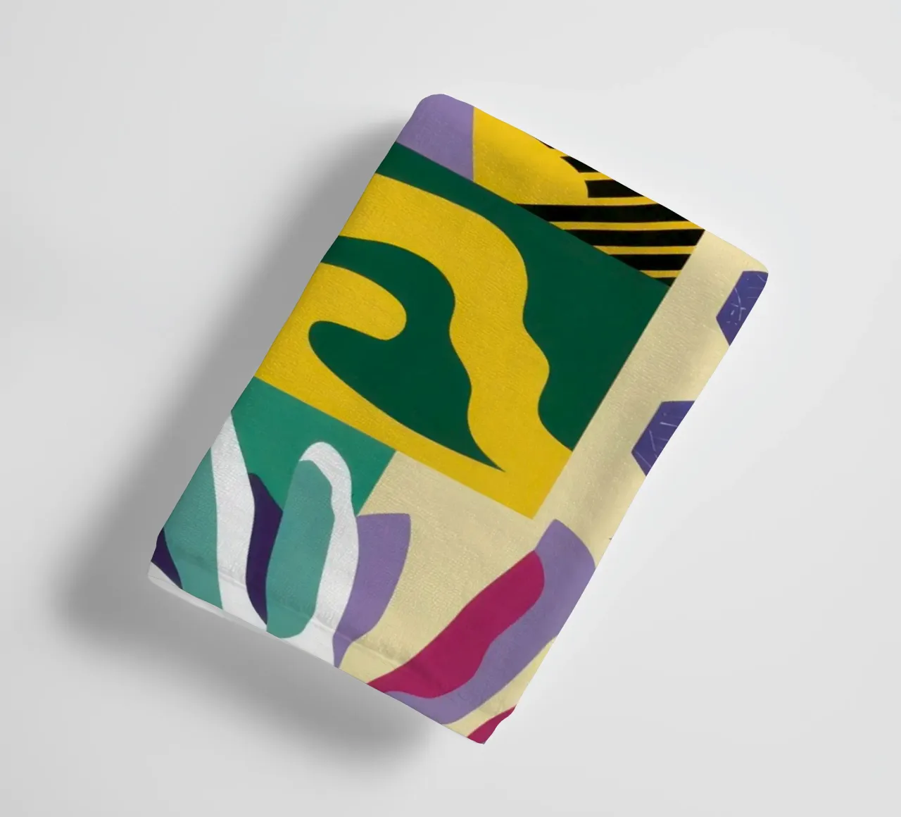 Jeu de motifs en patchwork serviette de bain de Monuments Fire