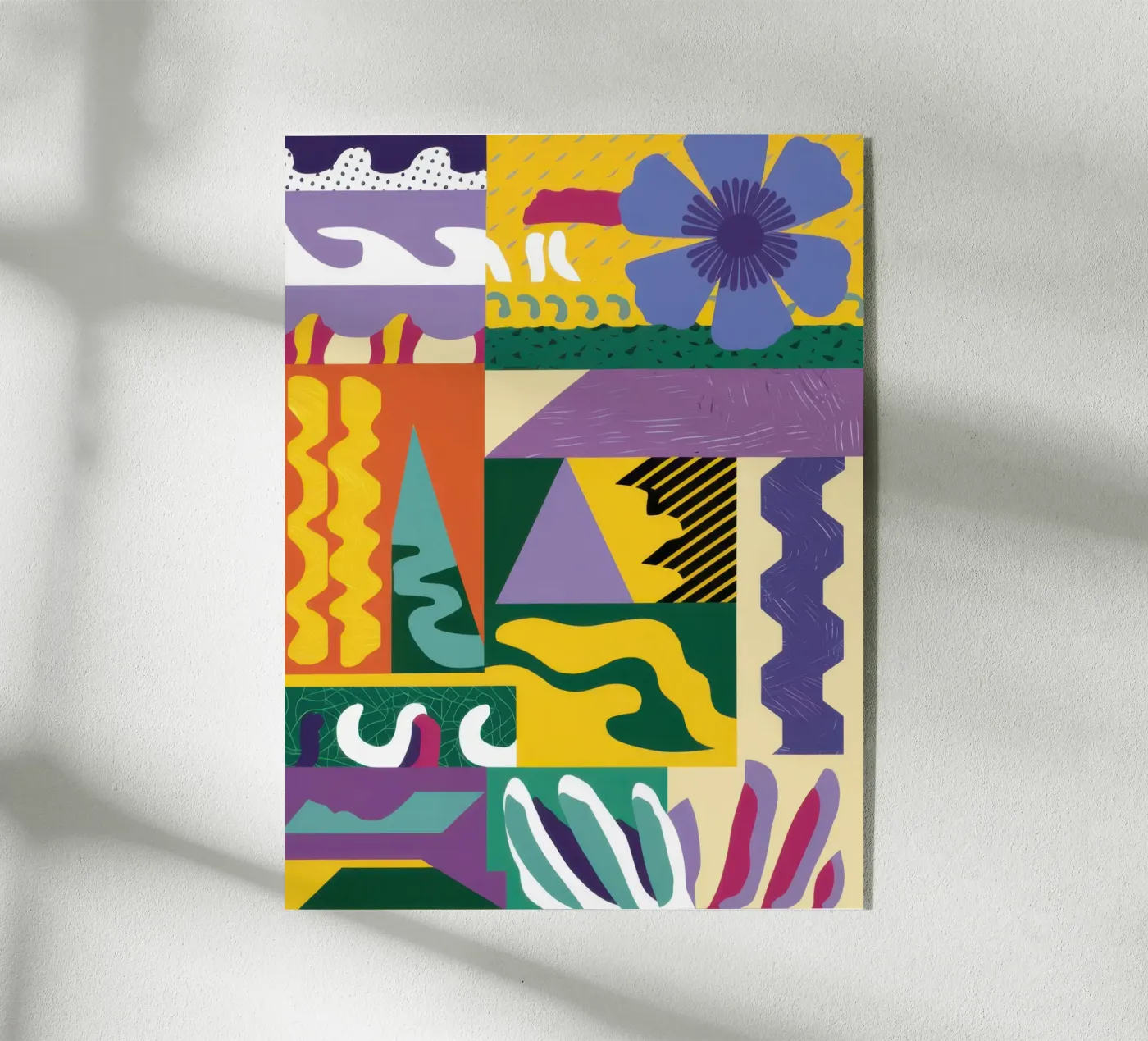 Patchwork Pattern Play plexiglass da Monuments Fire