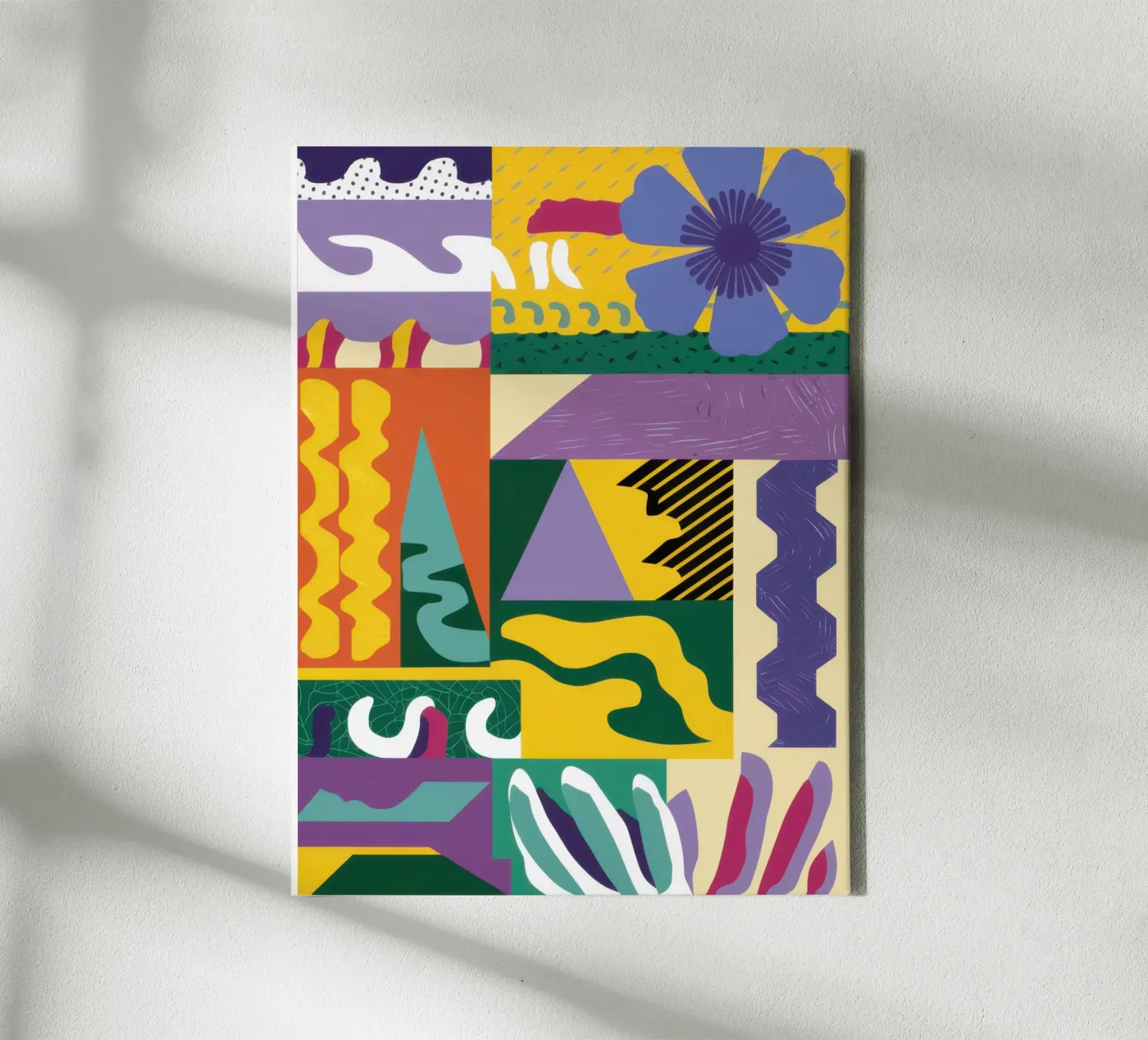 Patchwork Pattern Play toile de Monuments Fire