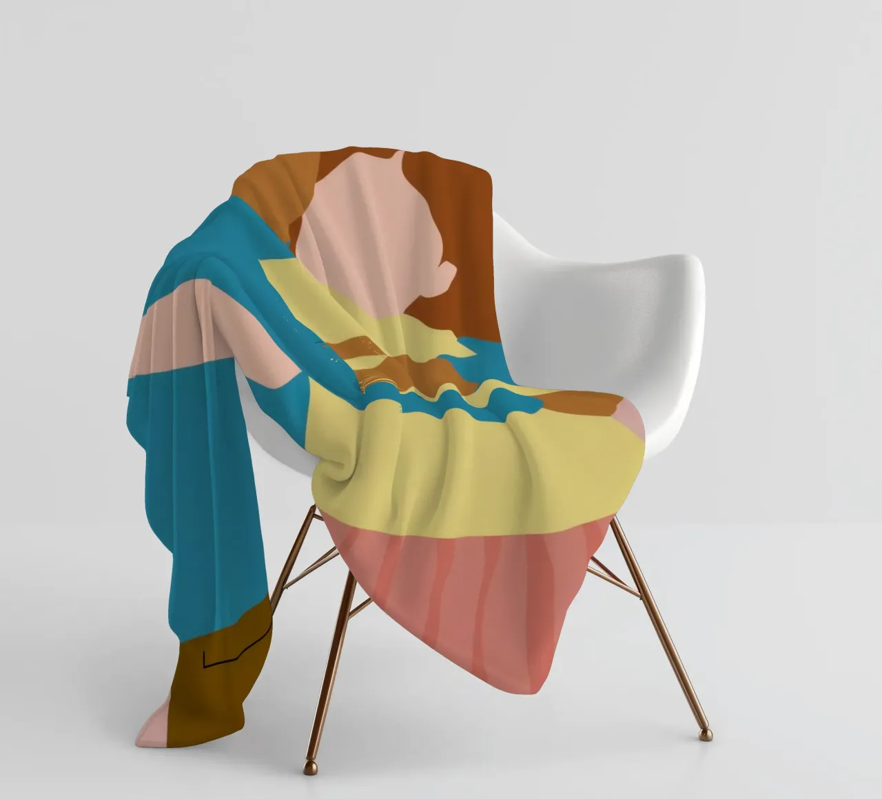 Un semplice e caldo abbraccio coperta in pile da Giant Foxs