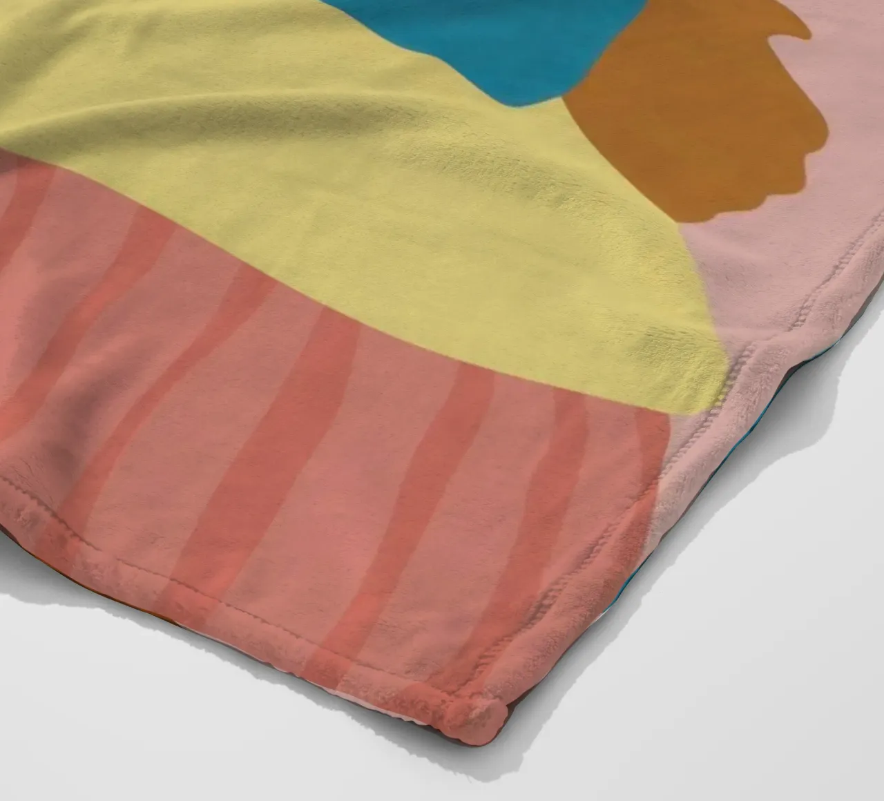 Un semplice e caldo abbraccio coperta in pile da Giant Foxs