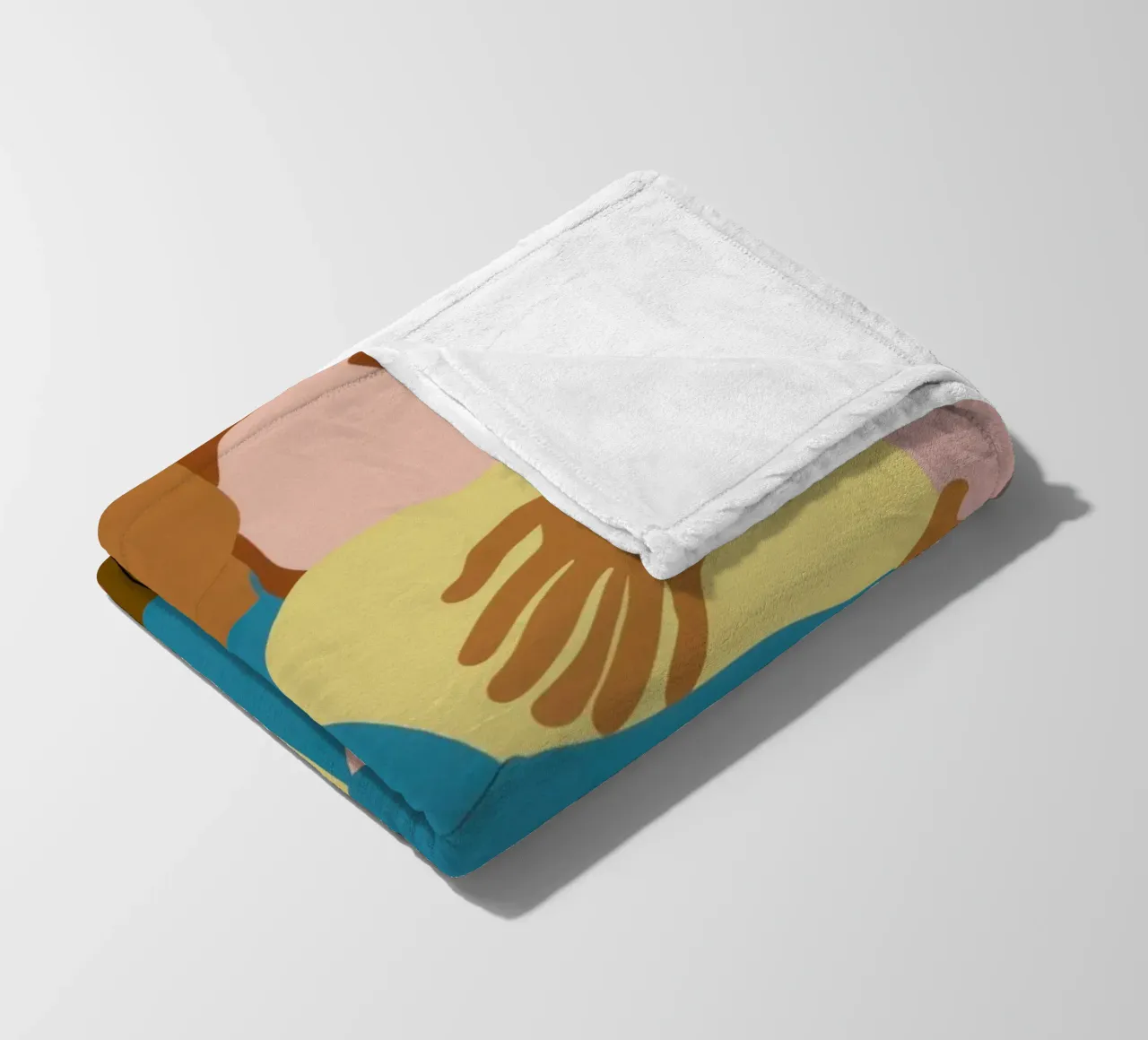 Un semplice e caldo abbraccio coperta in pile da Giant Foxs
