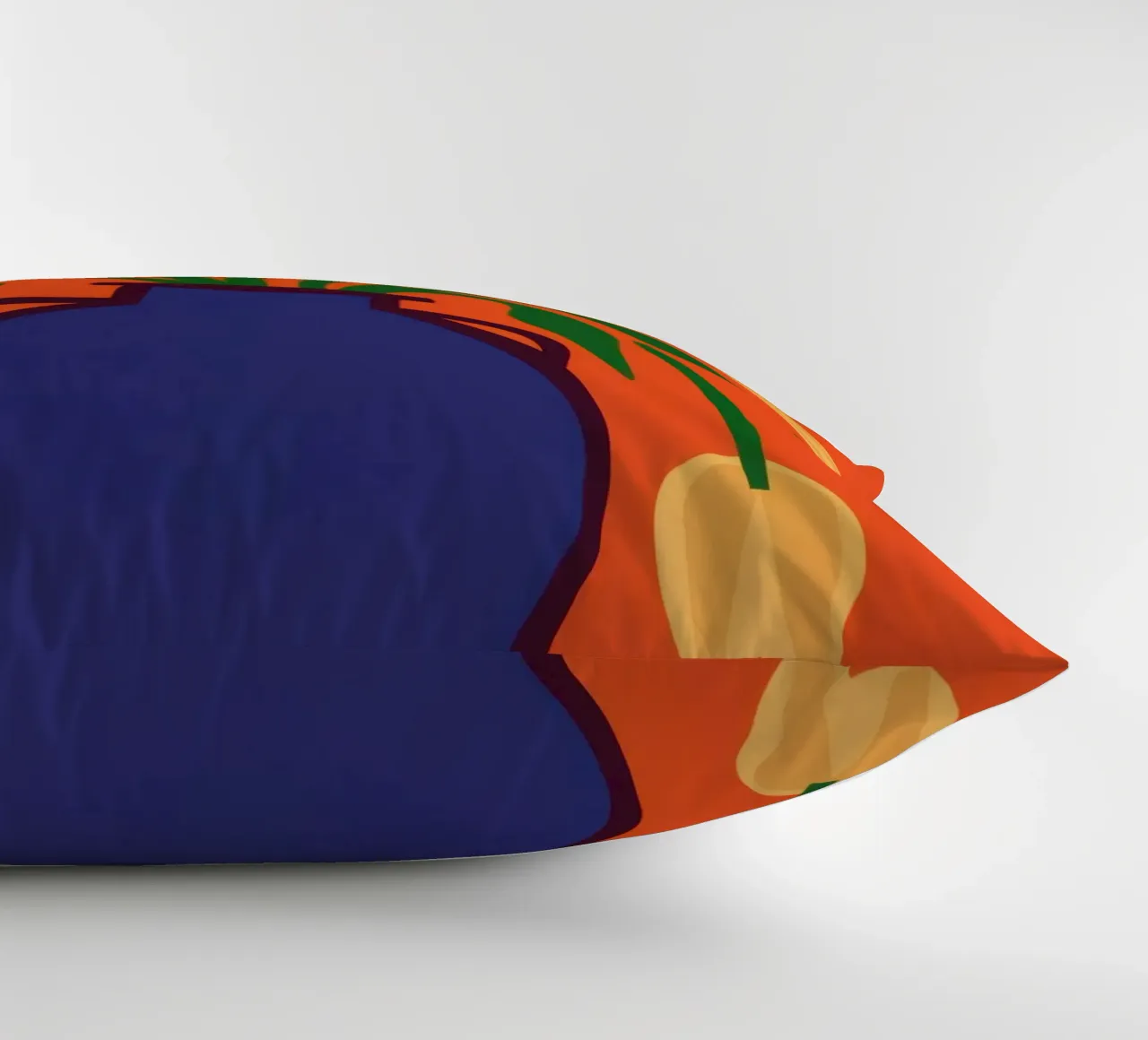 Tulip's Midnight Bloom decorative cushion by Rain Balance