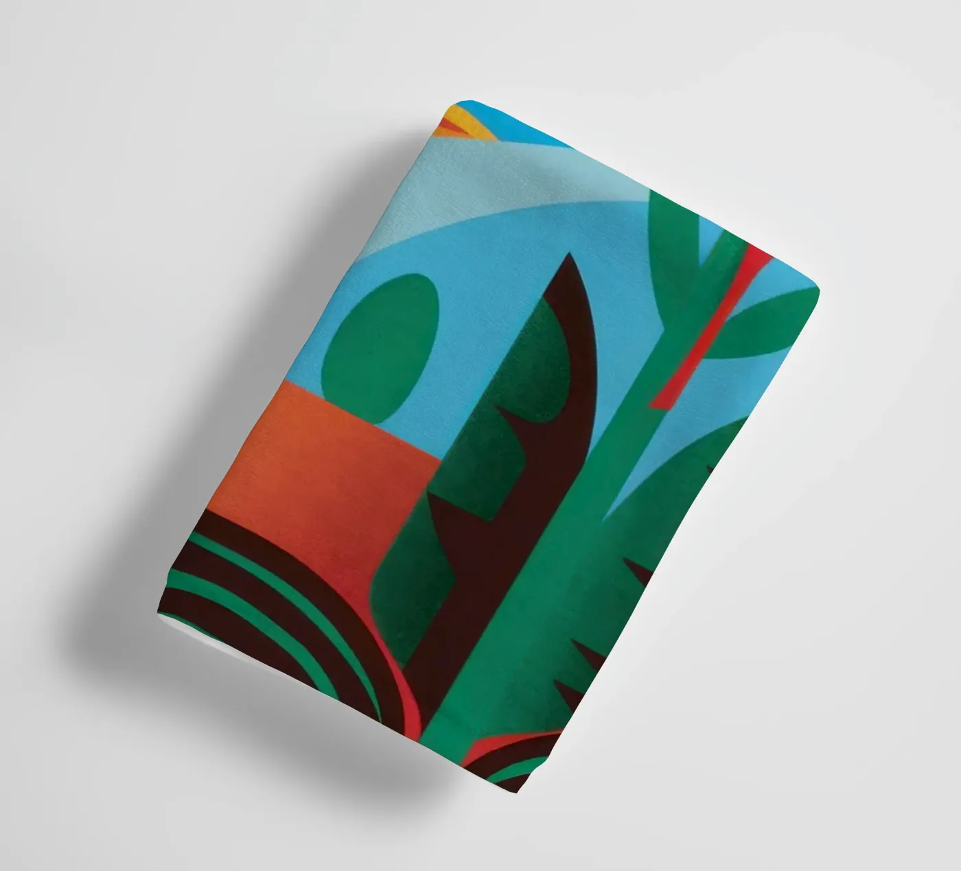 Folklore Flower Hill Handtuch von Reds Jays