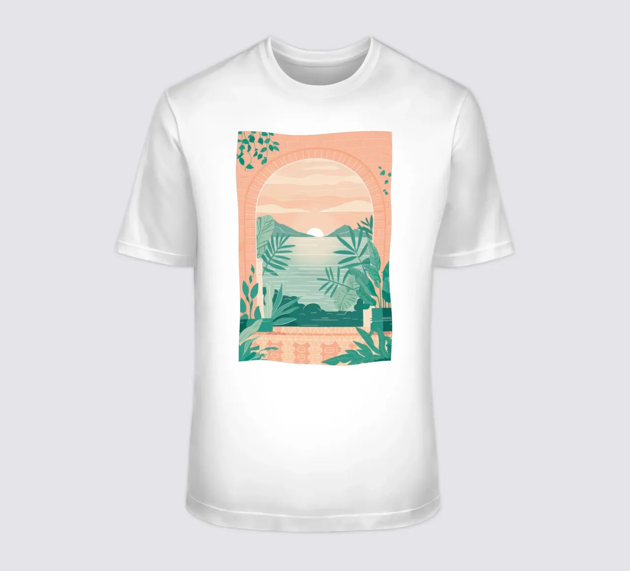 L'arco del paradiso t-shirt da Monuments Fire