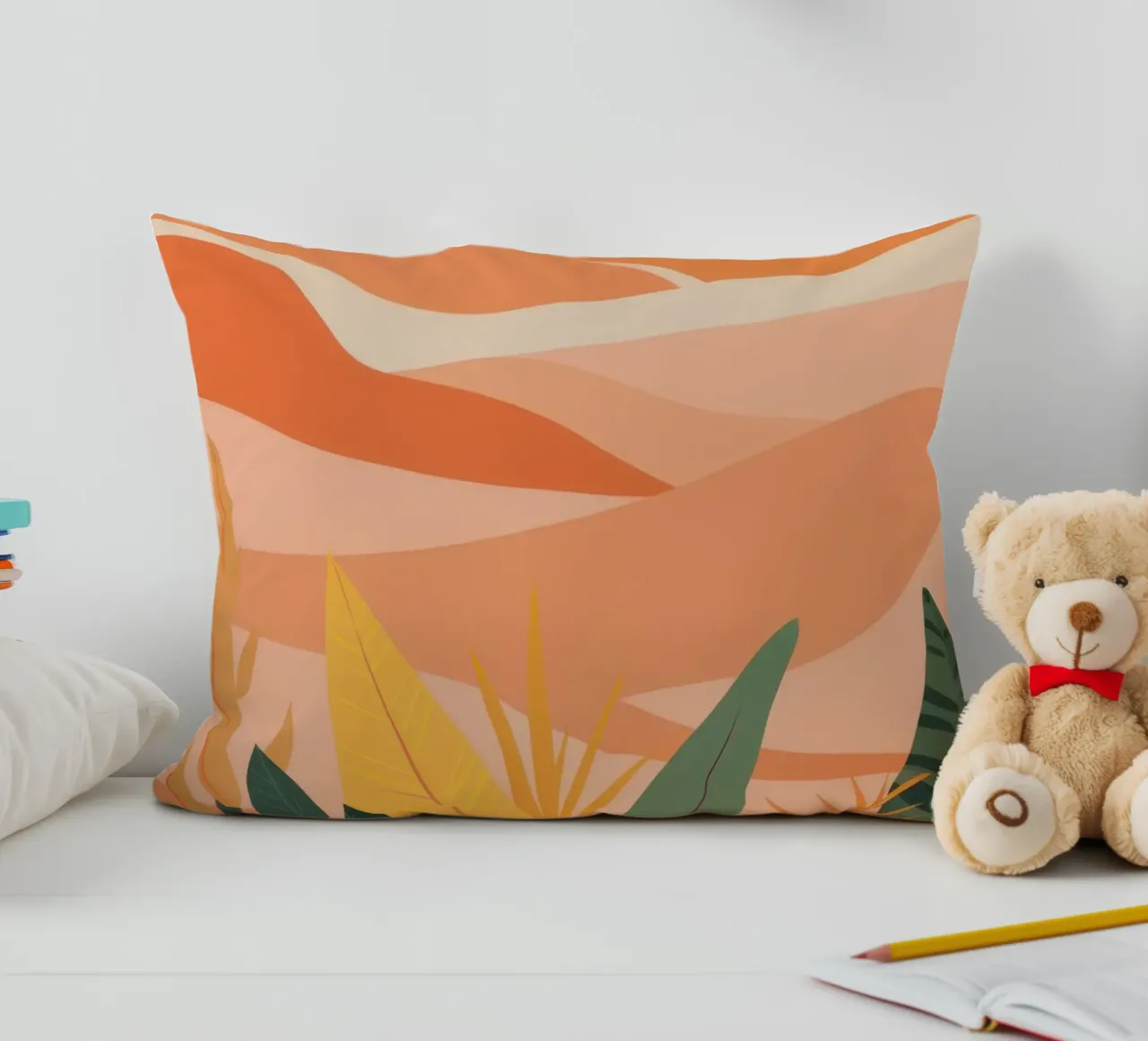 Desert Bloom Horizon cuscino da Monuments Fire