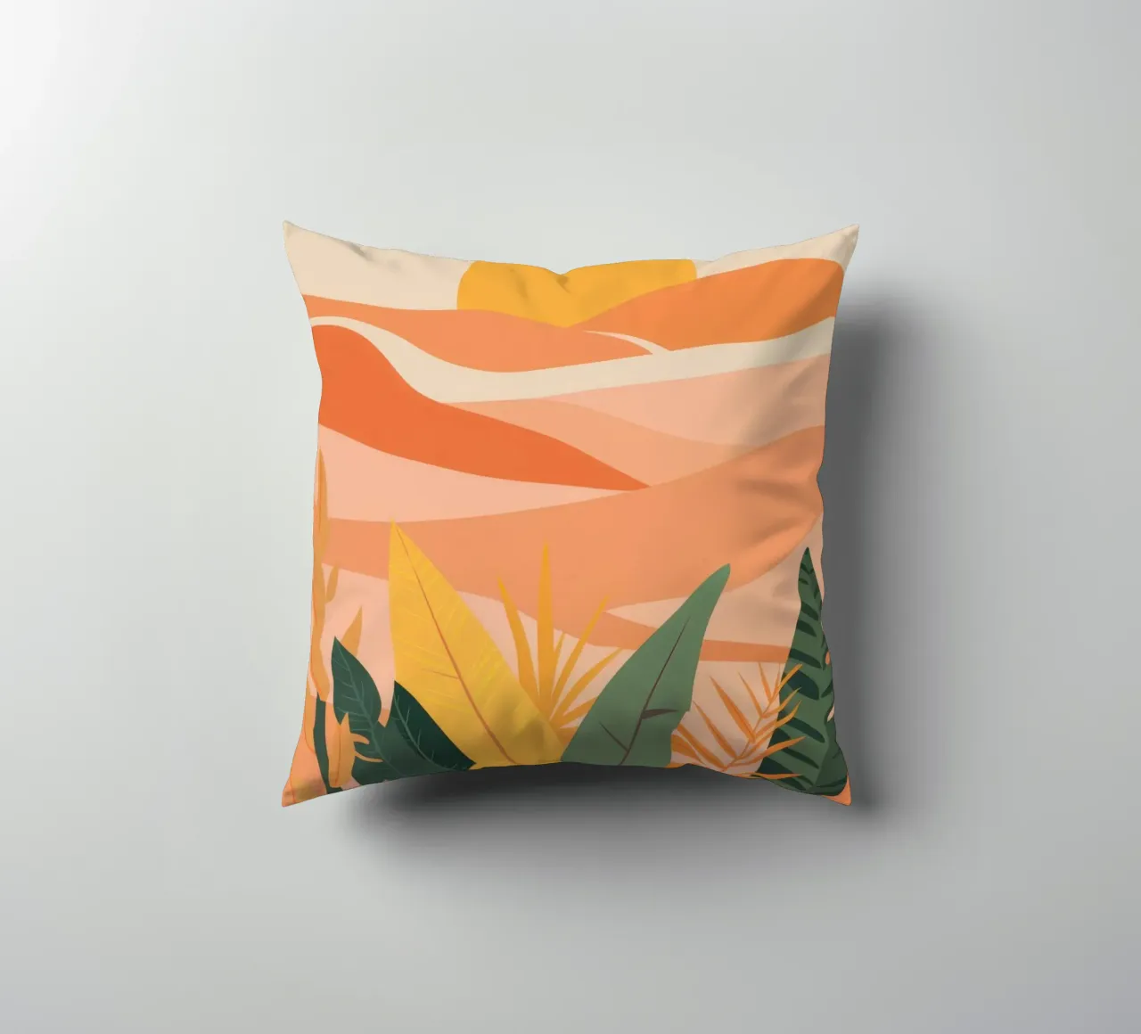 Desert Bloom Horizon cuscino da Monuments Fire