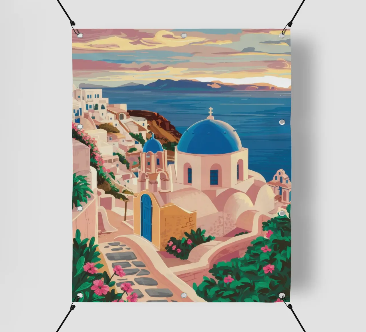 Aegean Sunset Vista pvc cover by Reds Jays