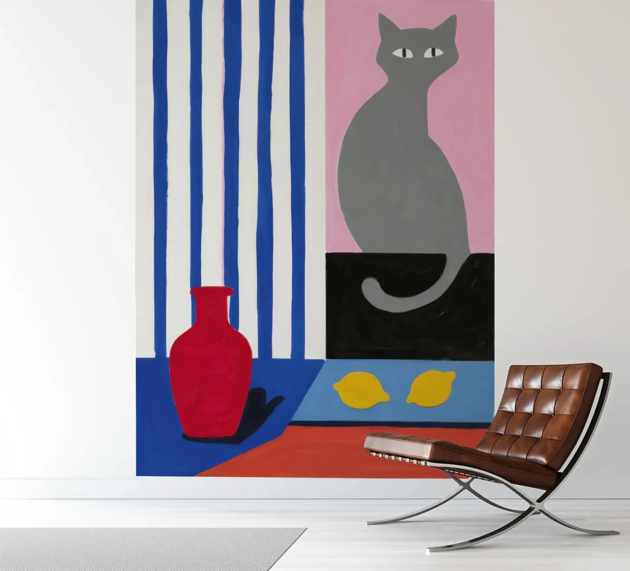 Stripe Seated Sentinel photo wallpaper by Giant Foxs