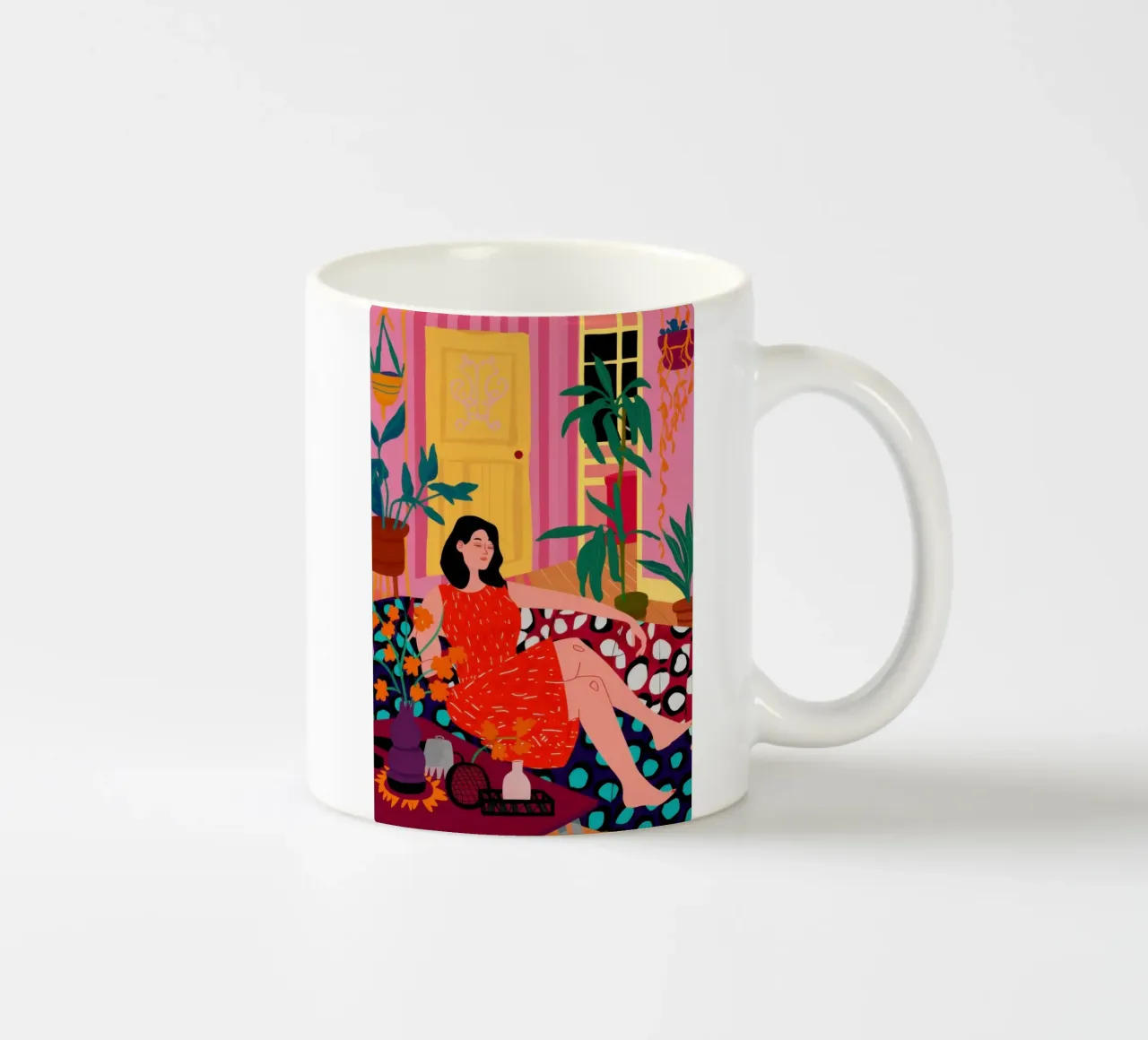 Abito cremisi Jungle tazza in ceramica da Reds Jays