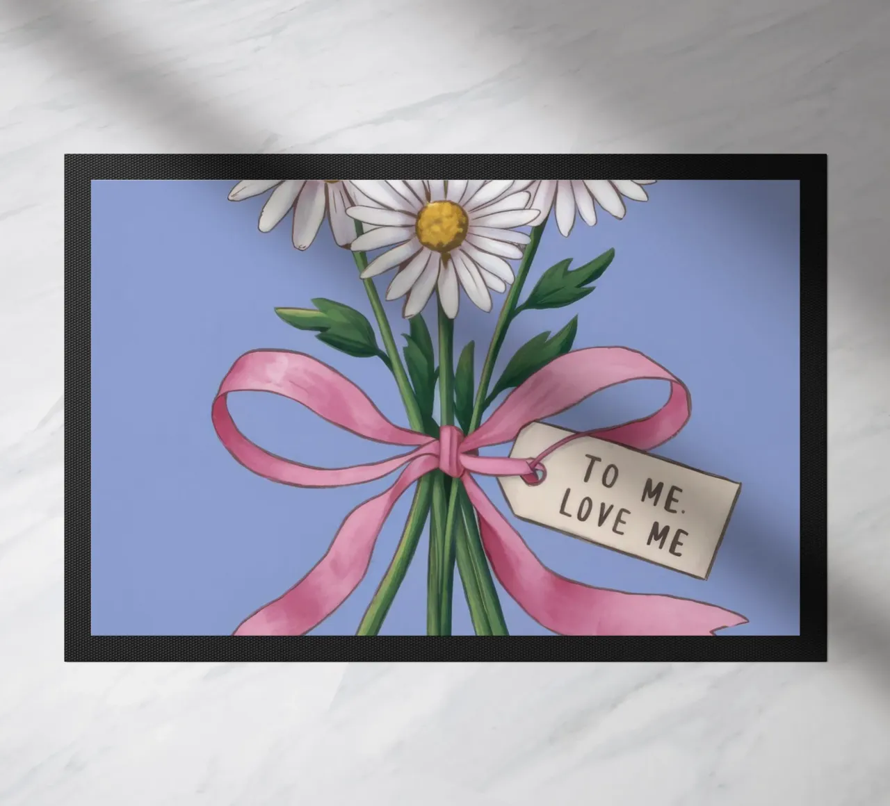 Daisy Note Devotion Fußmatte von Rain Balance