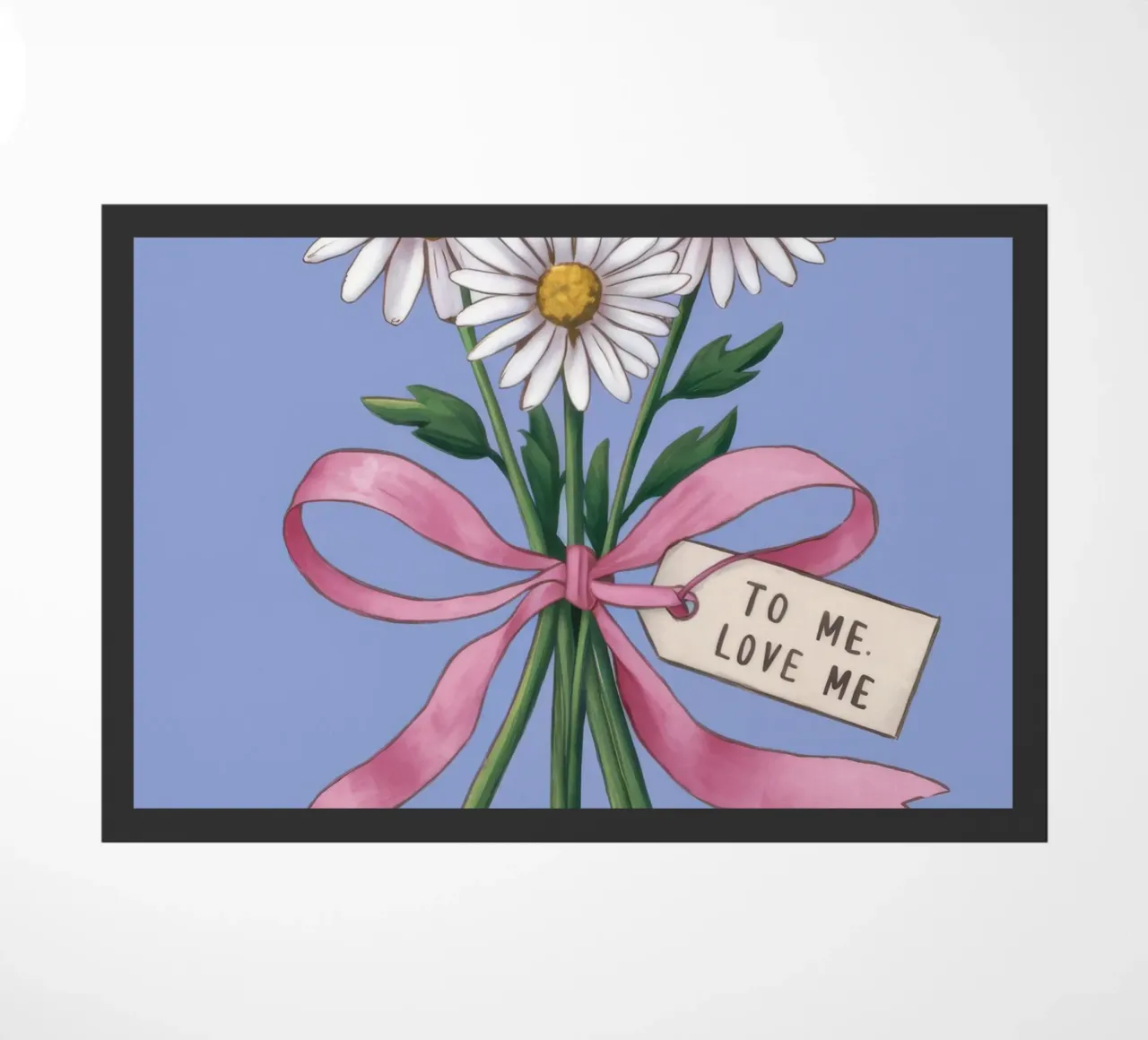 Daisy Note Devotion Fußmatte von Rain Balance