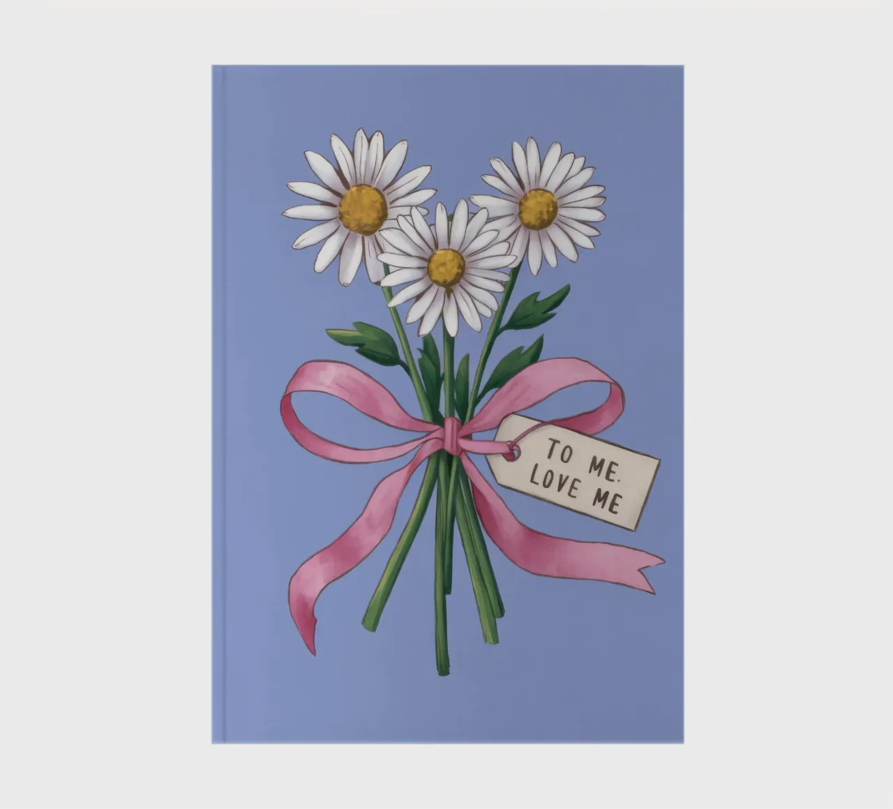 Daisy Note Devotion notebook by Rain Balance