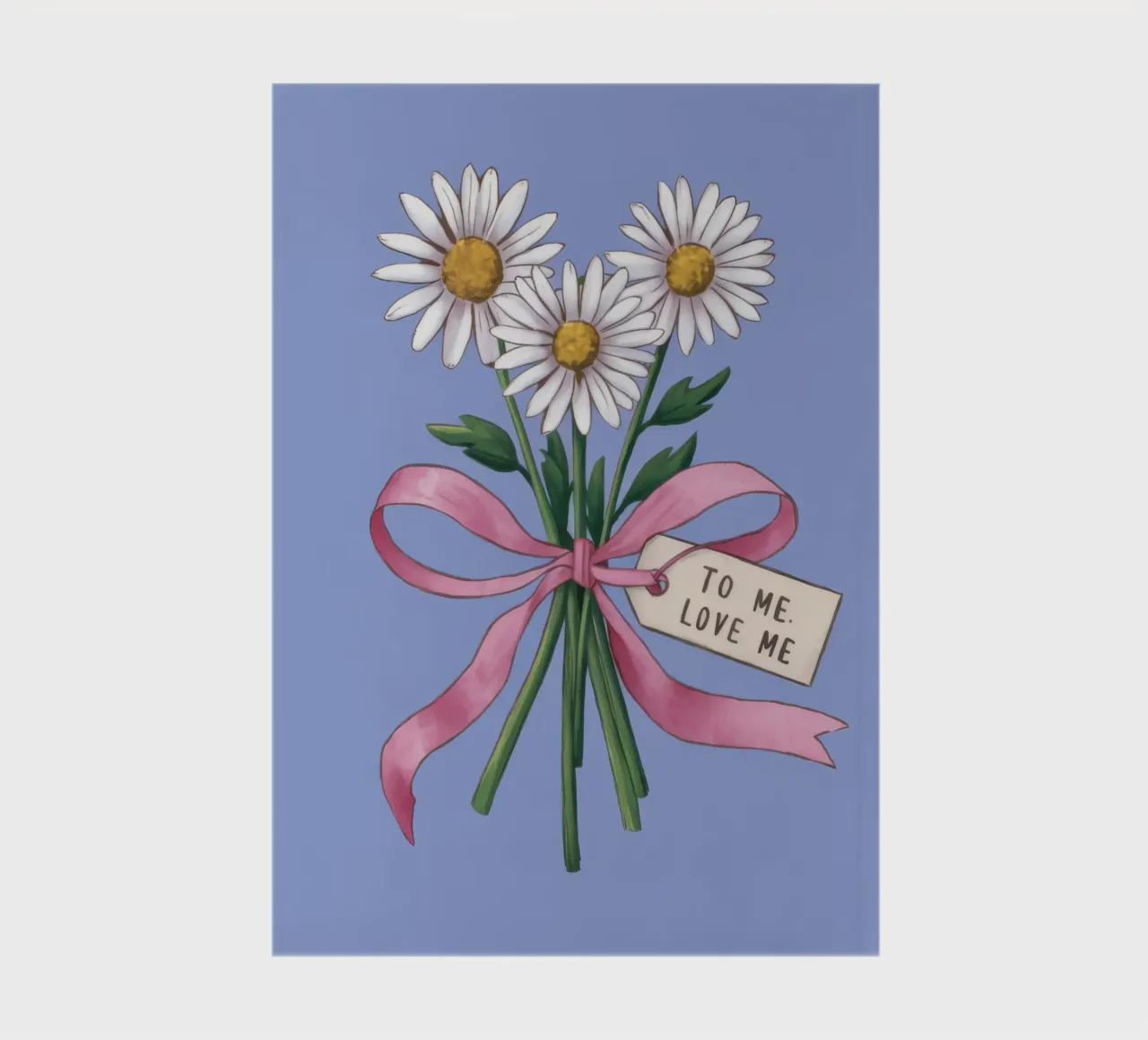 Daisy Note Devotion notebook by Rain Balance