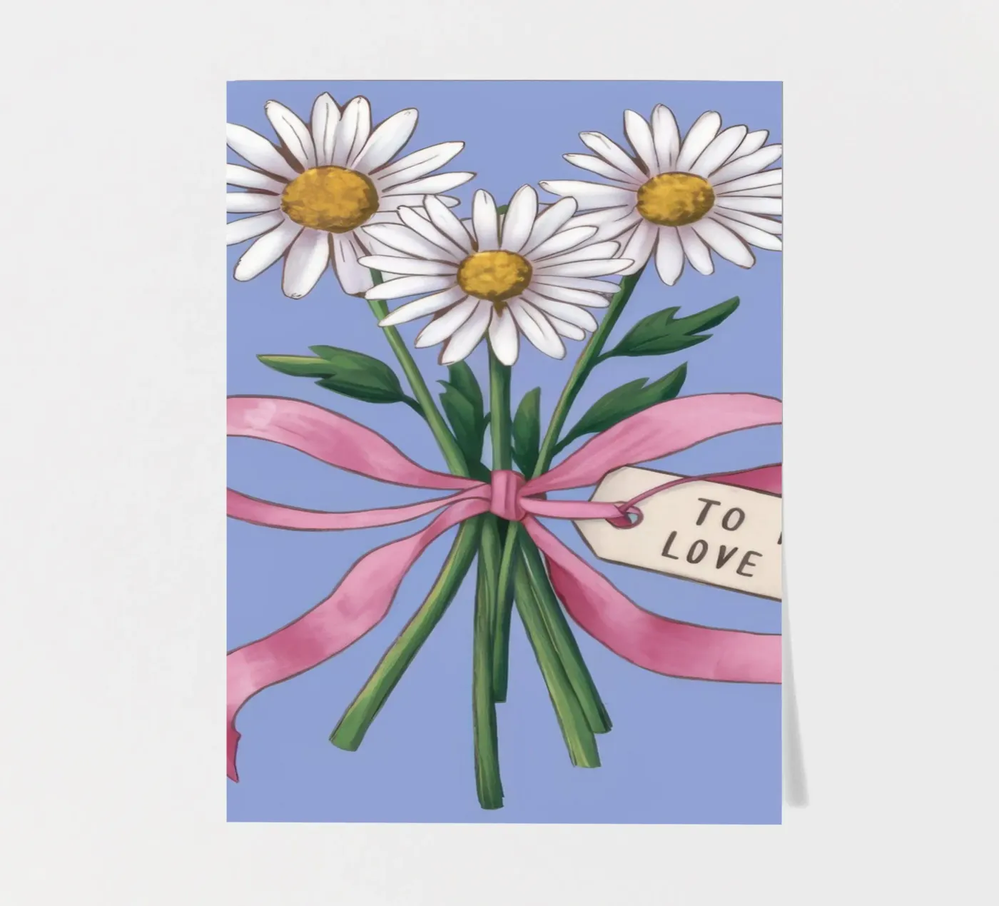 Daisy Note Devotion sticker sheet by Rain Balance