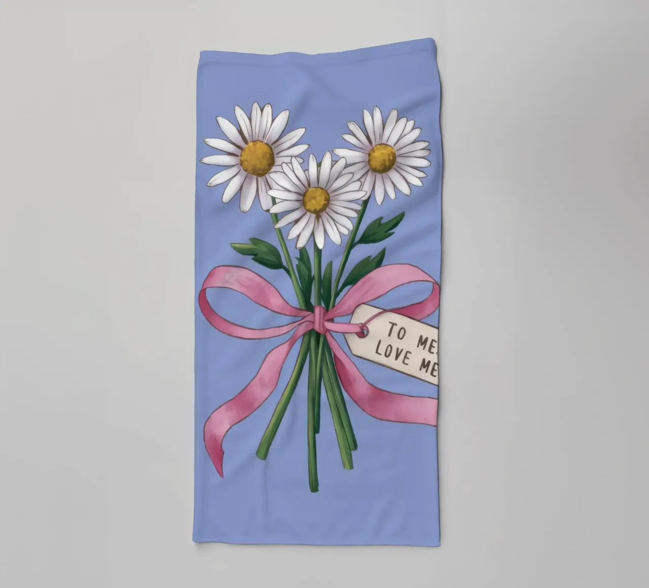 Daisy Note Devotion towel by Rain Balance