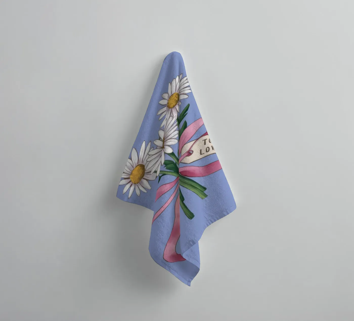 Daisy Note Devotion serviette de bain de Rain Balance