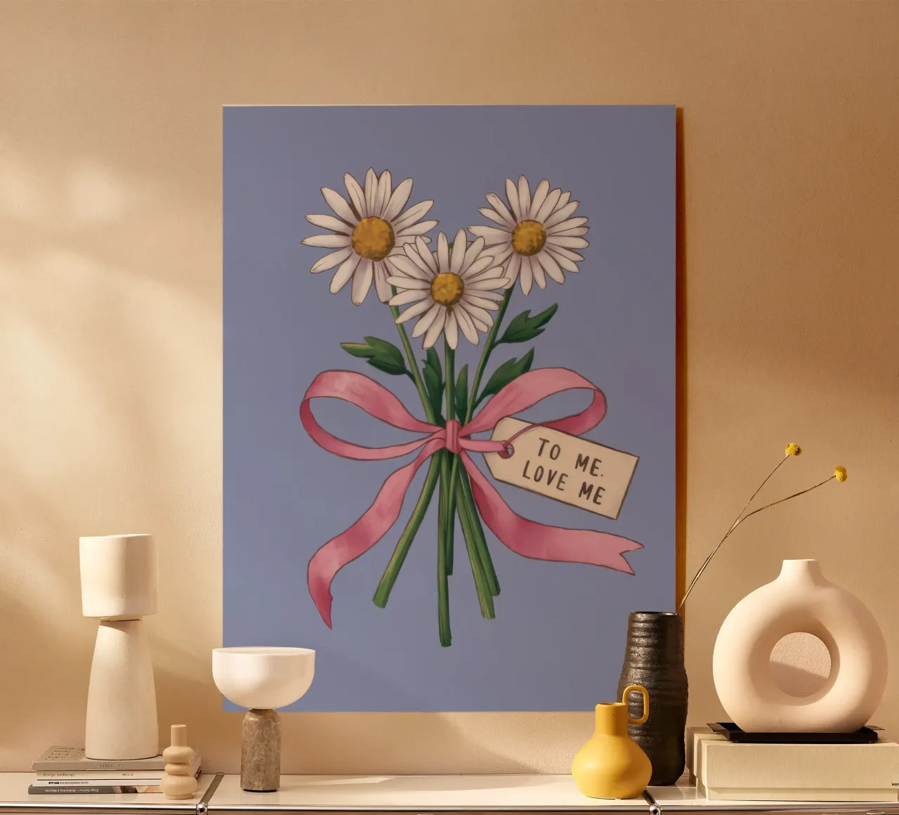 Daisy Note Devotion plexiglas de Rain Balance