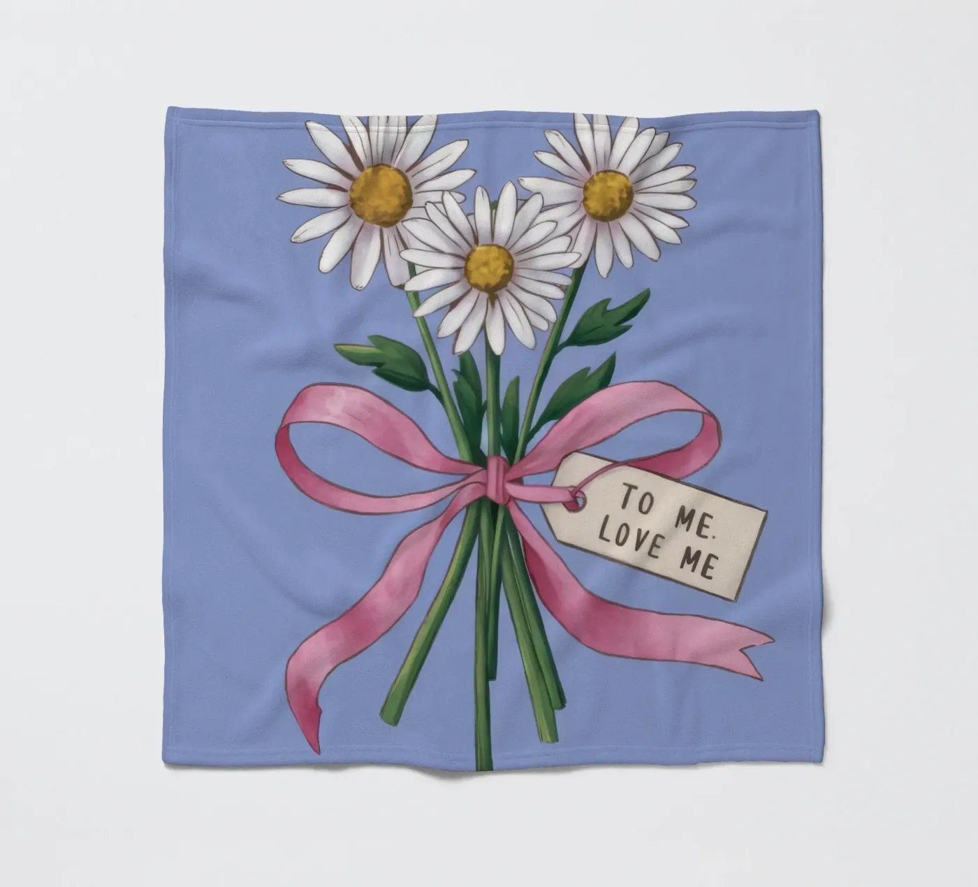 Daisy Note Devotion Fleecedecke von Rain Balance