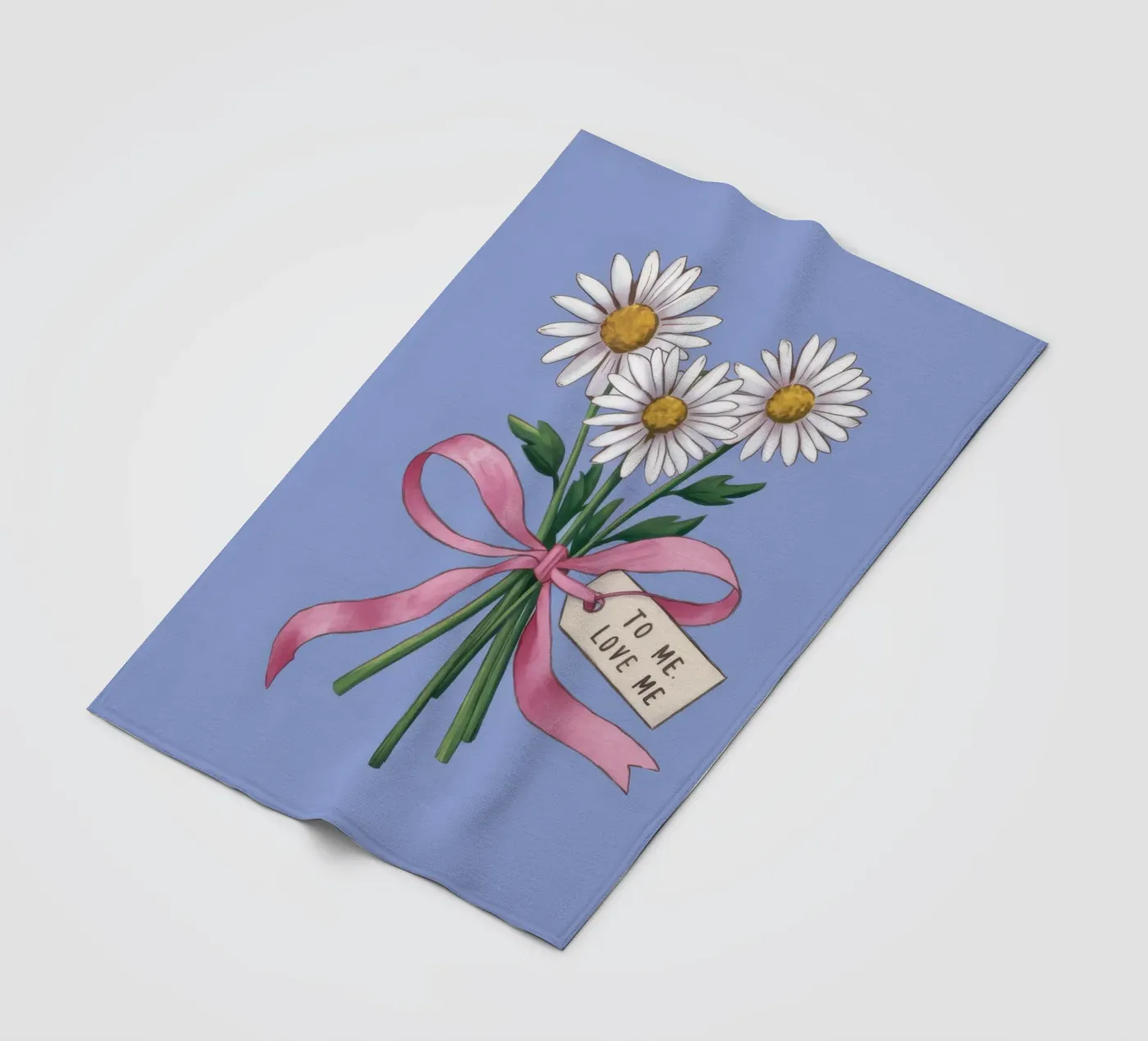 Daisy Note Devotion Fleecedecke von Rain Balance