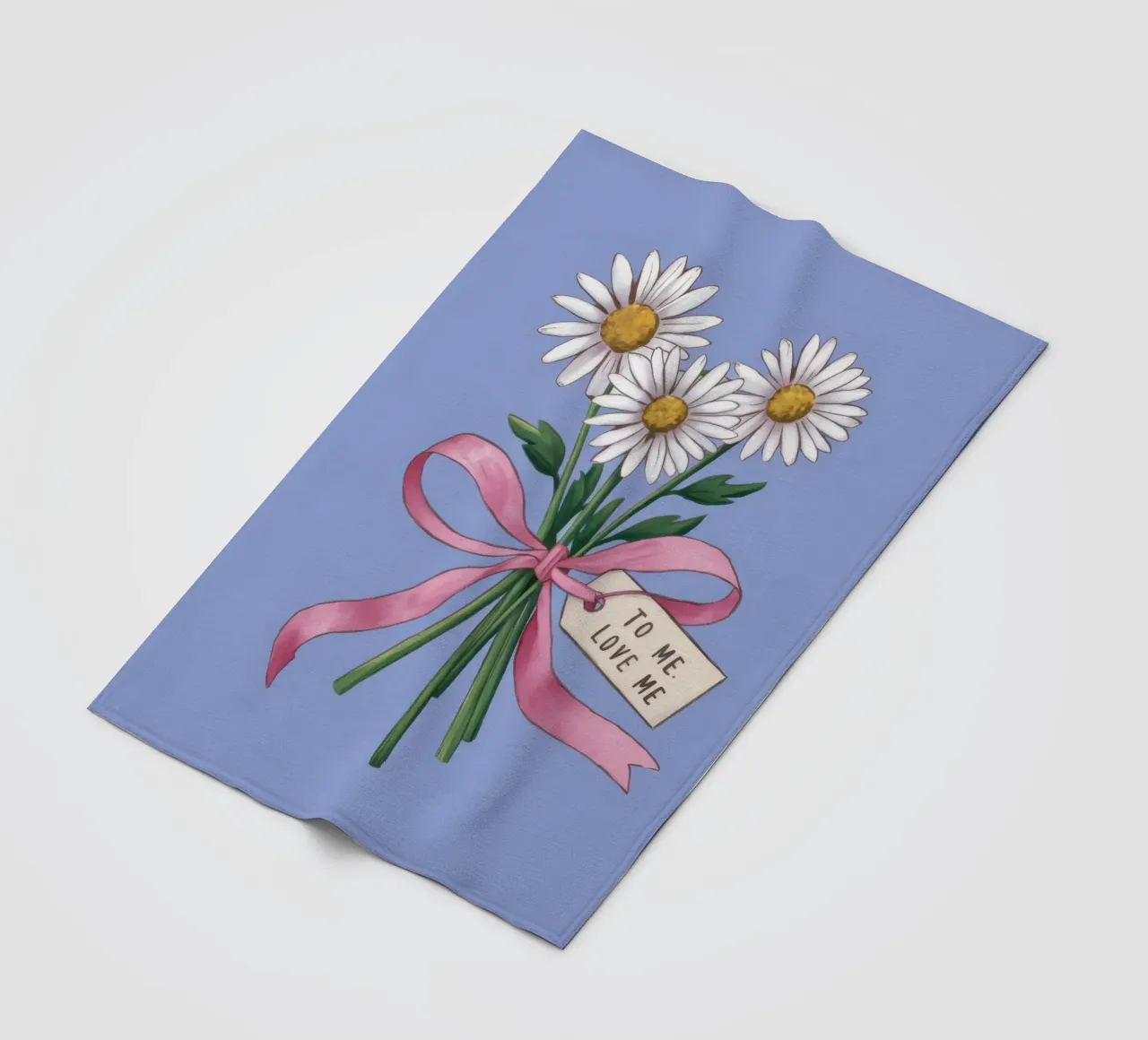 Daisy Note Devotion Fleecedecke von Rain Balance