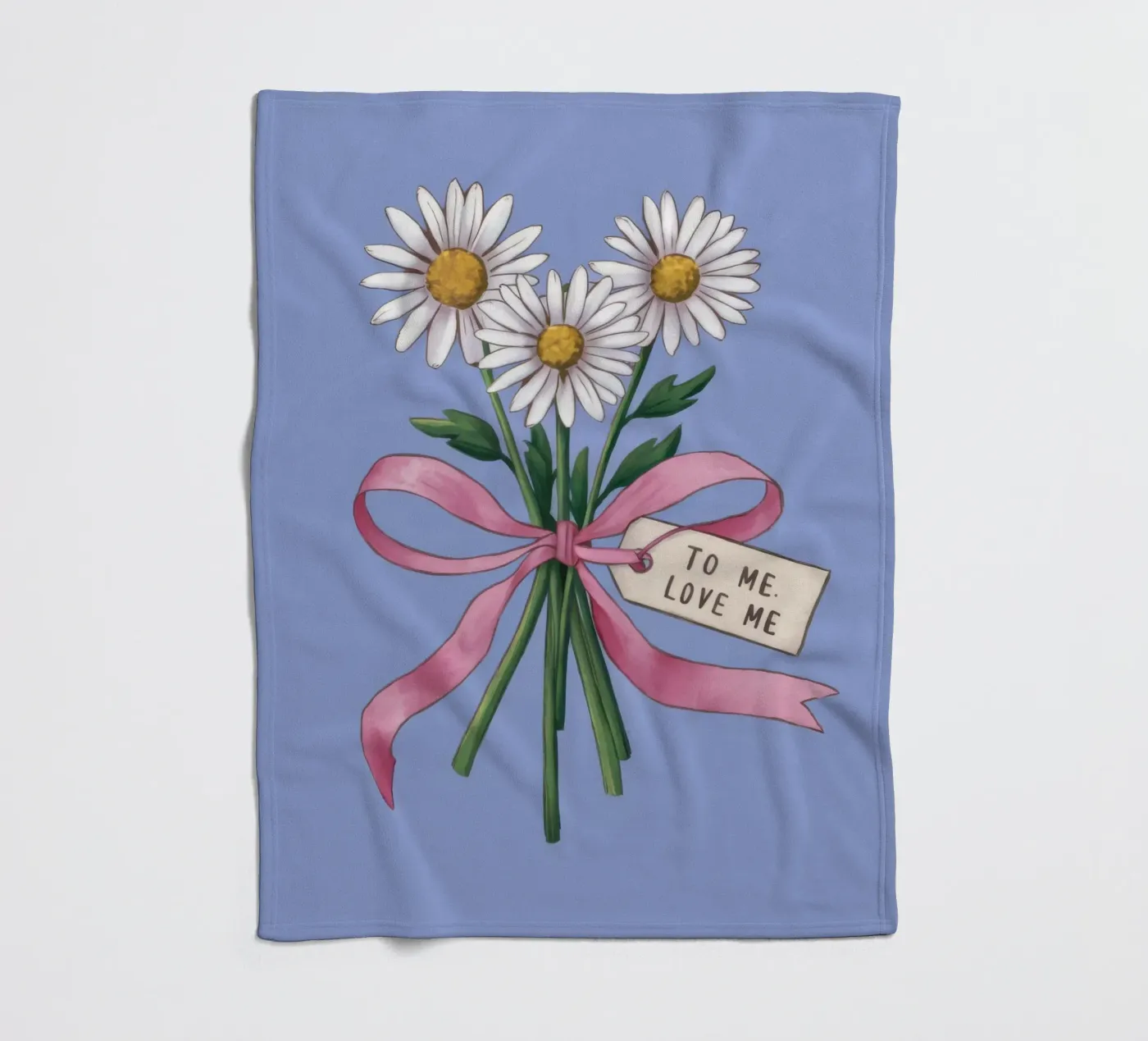 Daisy Note Devotion Fleecedecke von Rain Balance