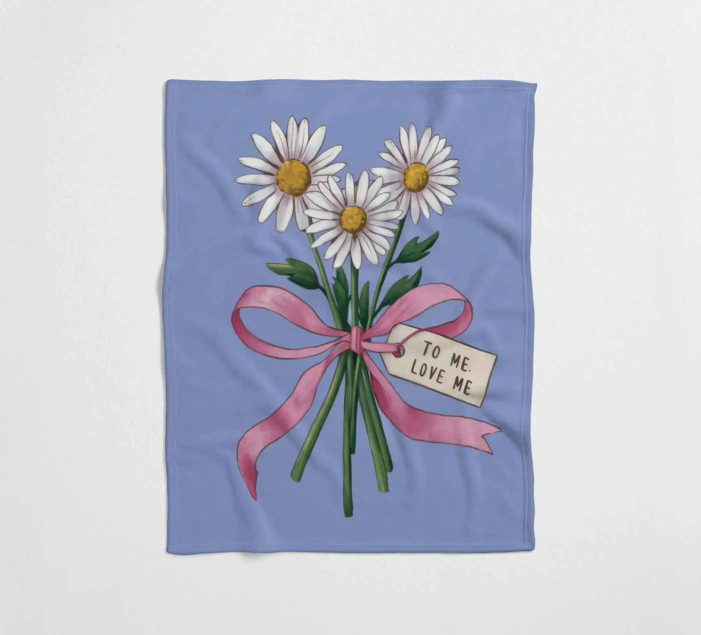 Daisy Note Devotion Fleecedecke von Rain Balance