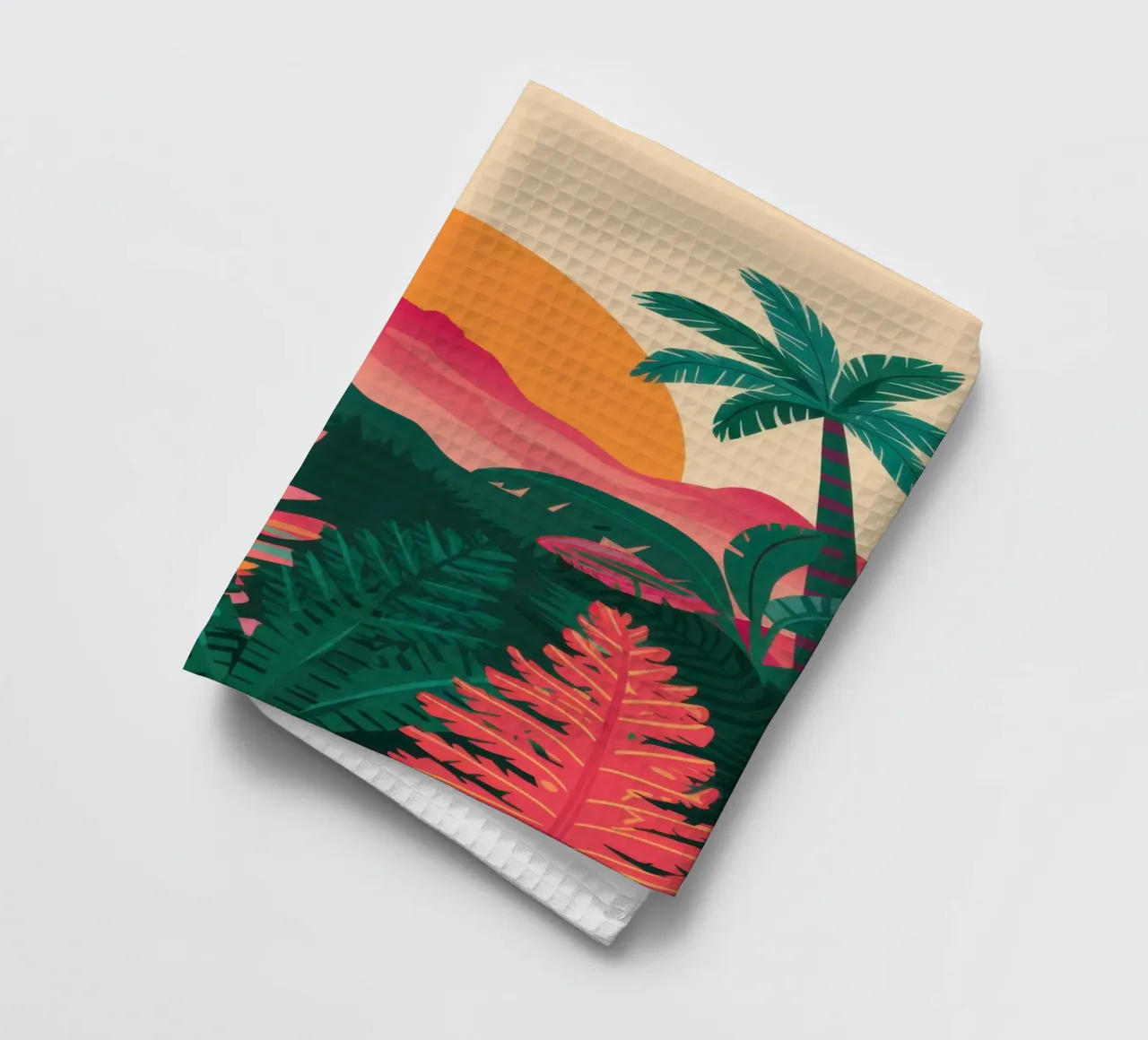 Jungle Sunset Serenity canovaccio da cucina da Reds Jays