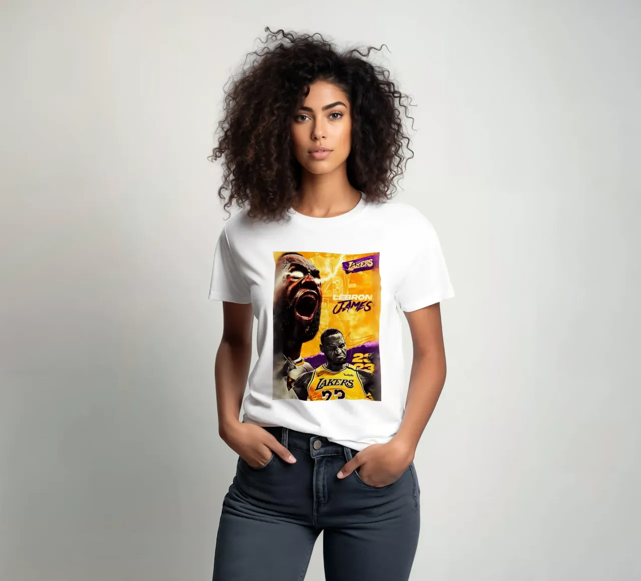 Lebron James artwork t-shirt da Lembayung art