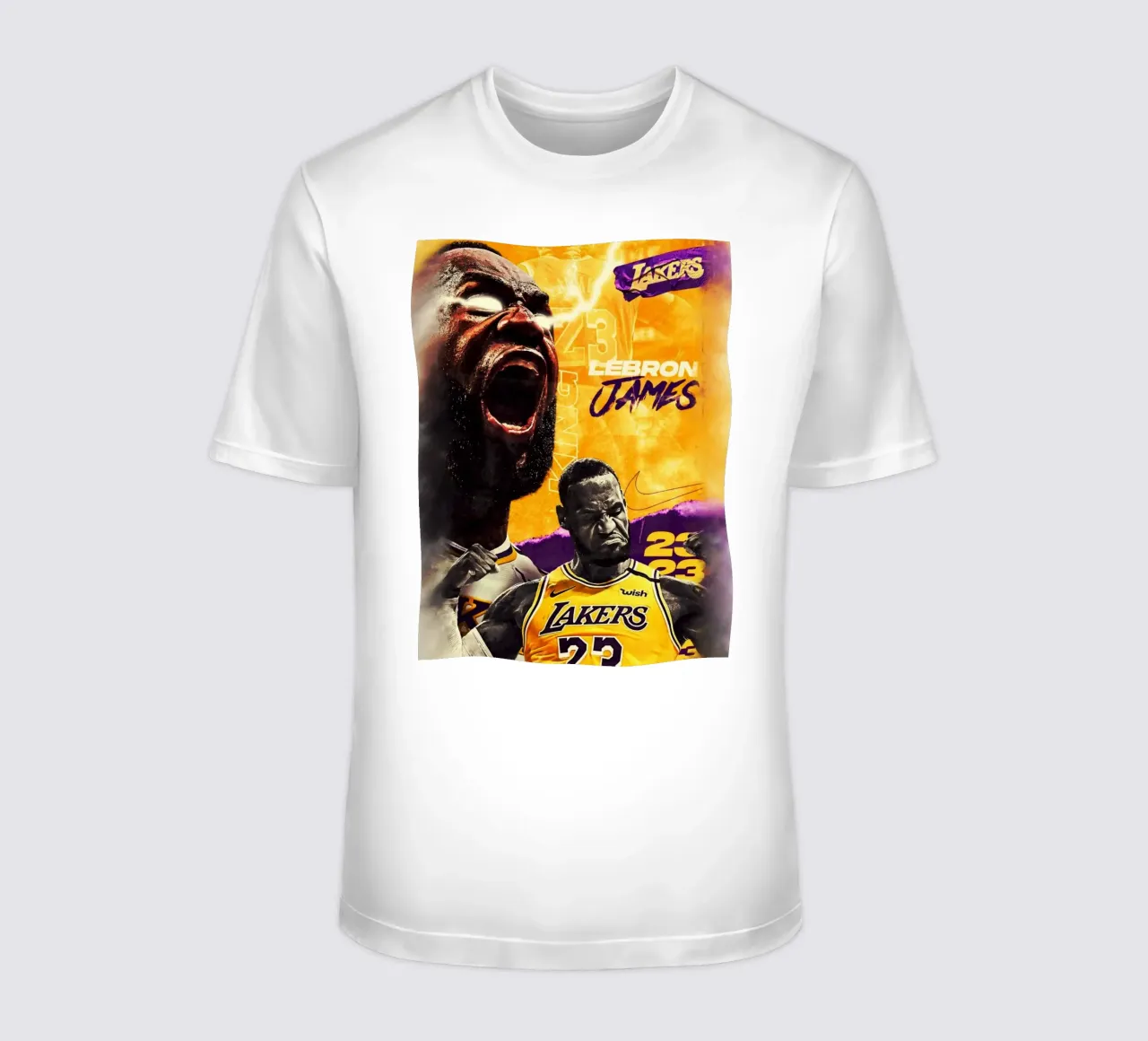 Lebron James artwork t-shirt da Lembayung art