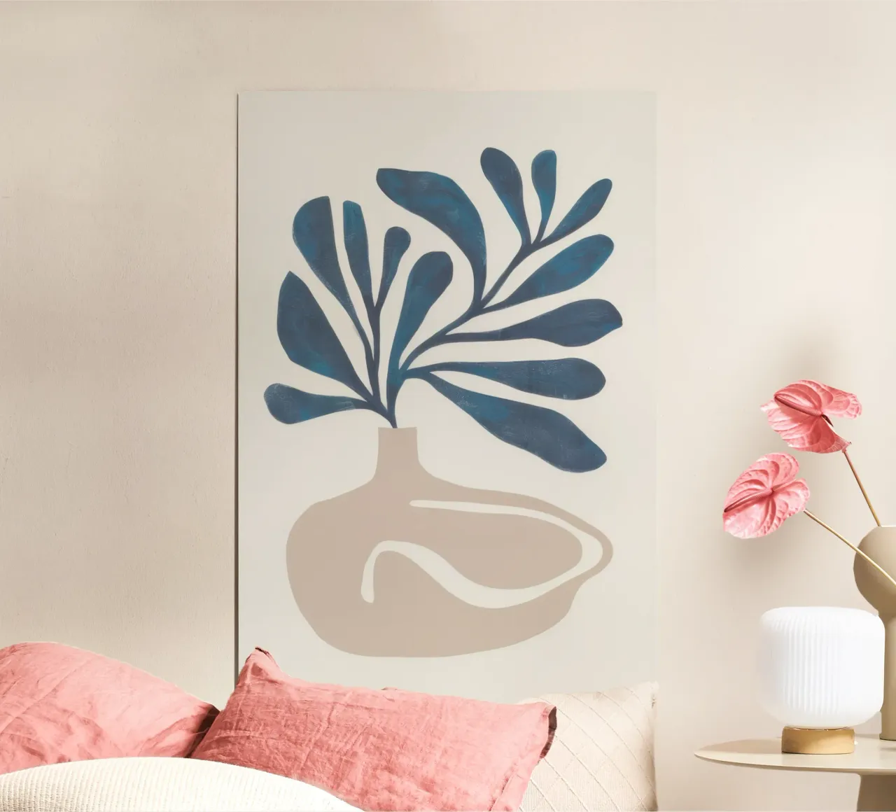 Minimalist Leaf Form hahnemühle by Reds Jays