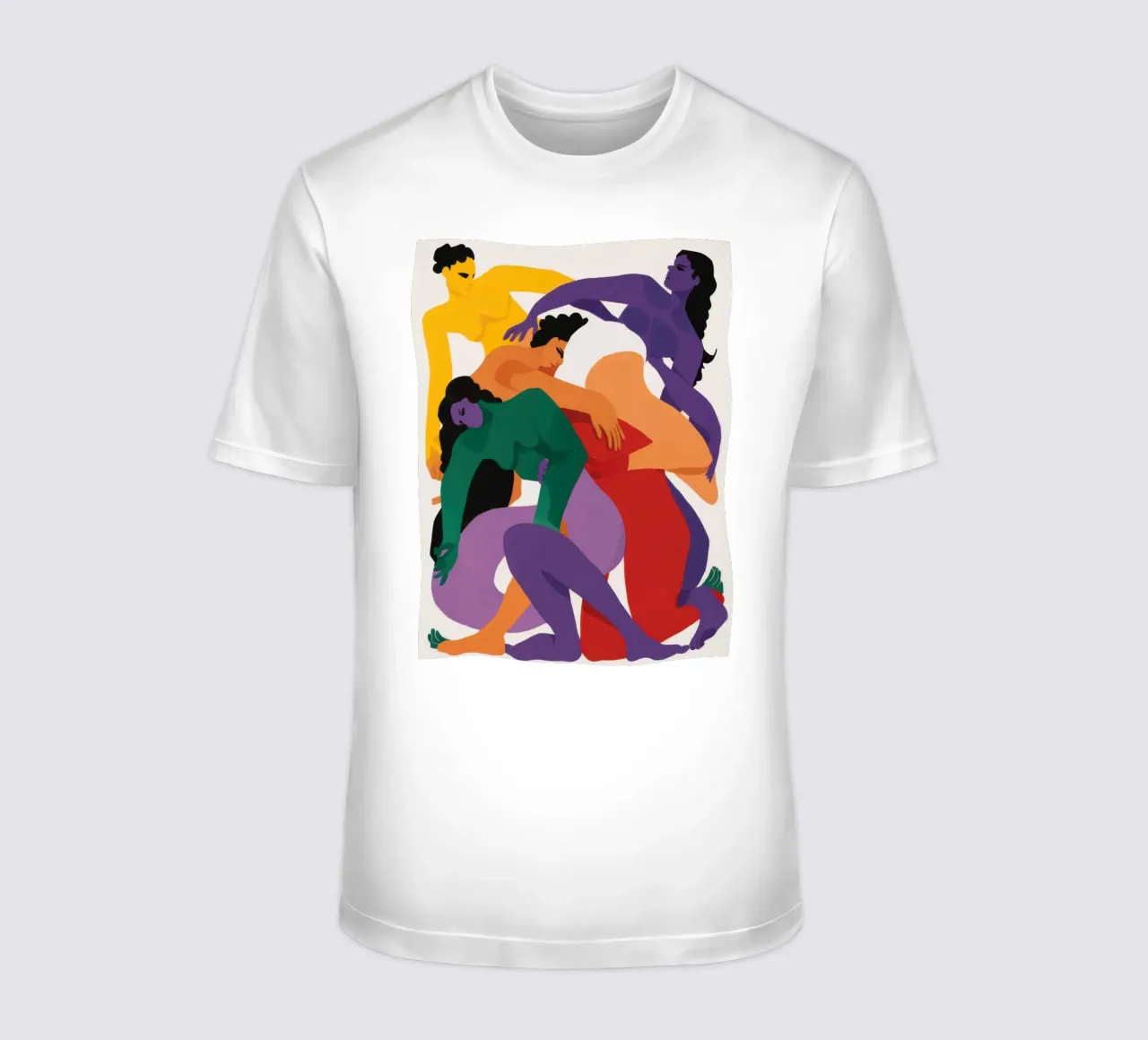 Nodo umano cromatico t-shirt da Giant Foxs