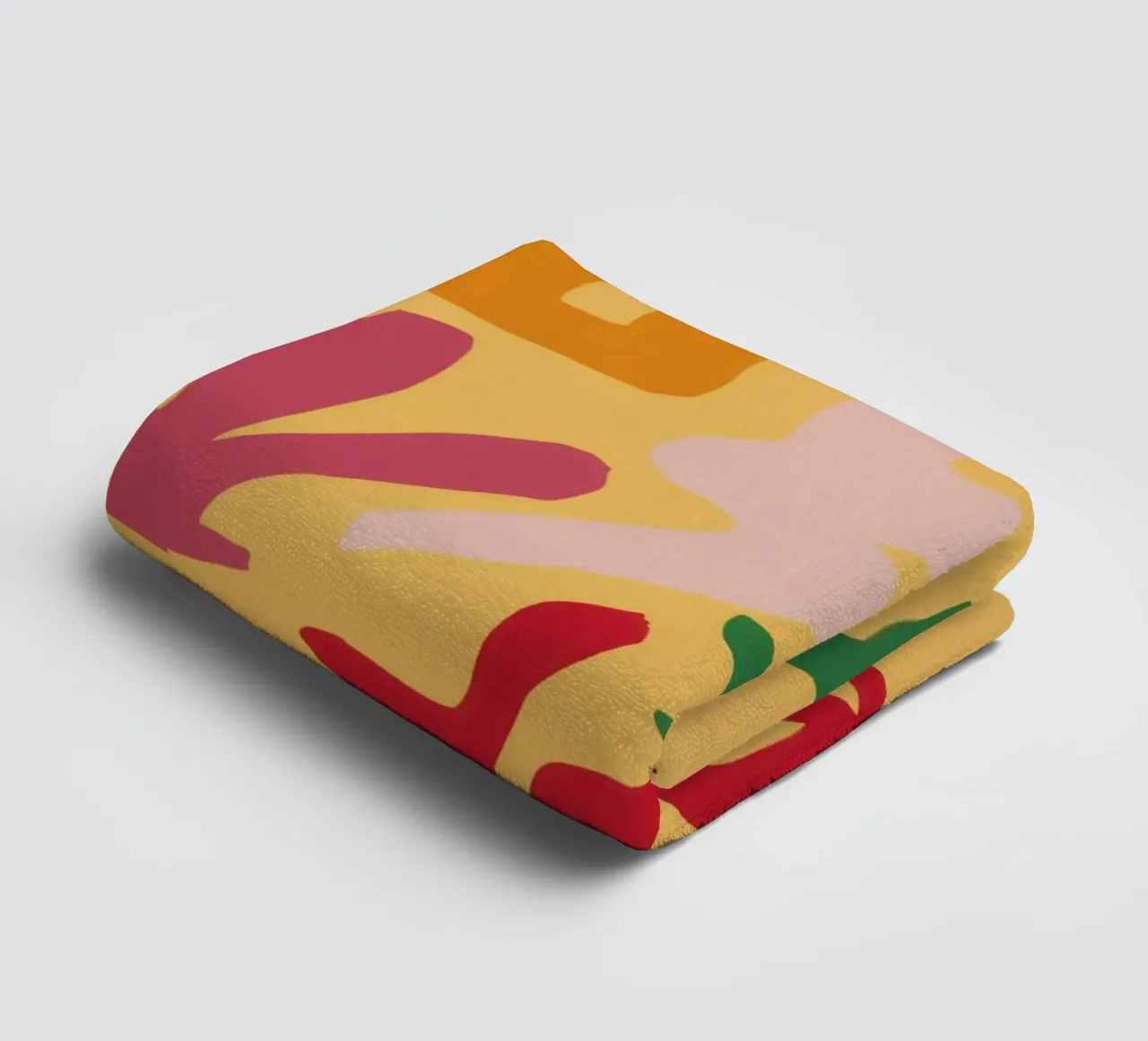 Speelse Vorm Carnaval badhanddoek van Reds Jays