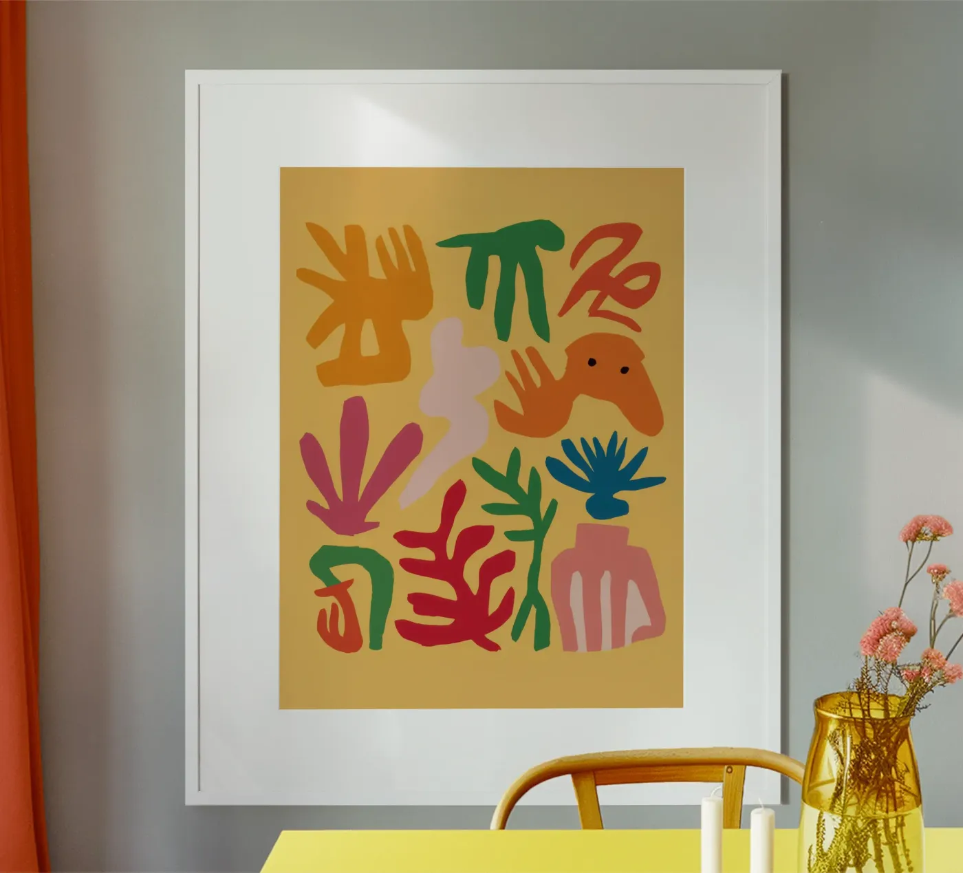 Playful Shape Carnival Poster von Reds Jays