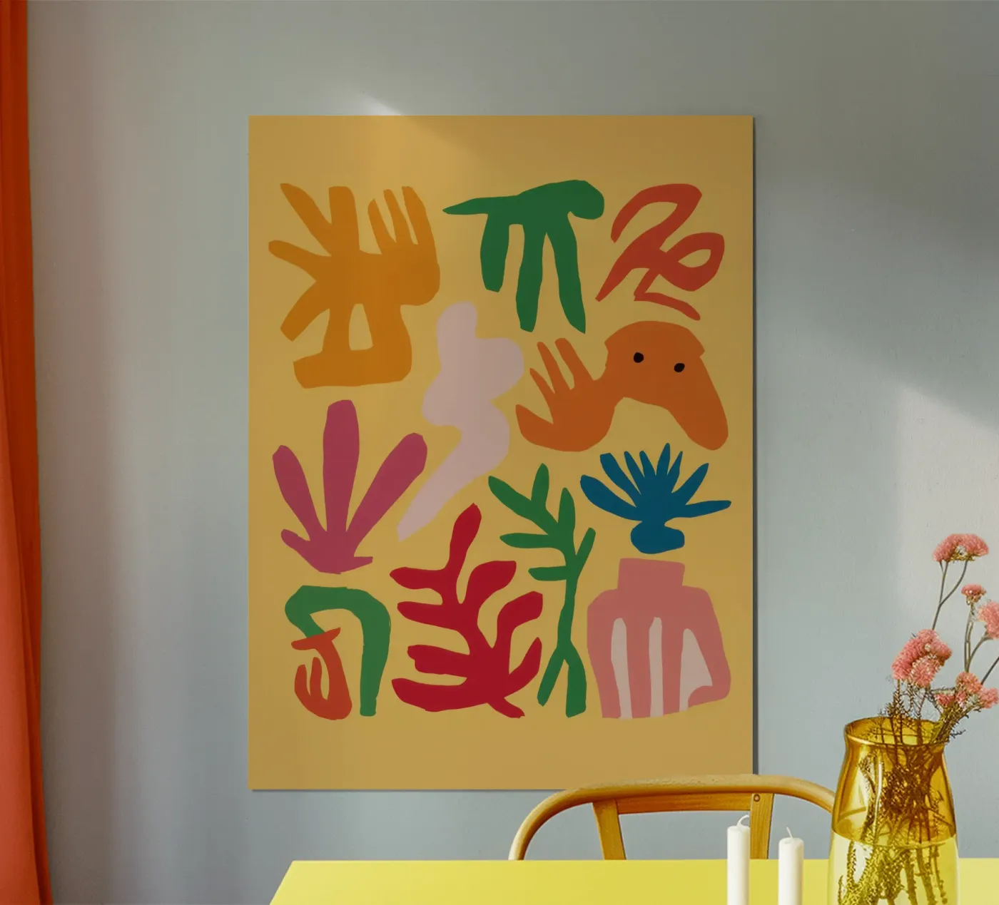 Playful Shape Carnival Poster von Reds Jays