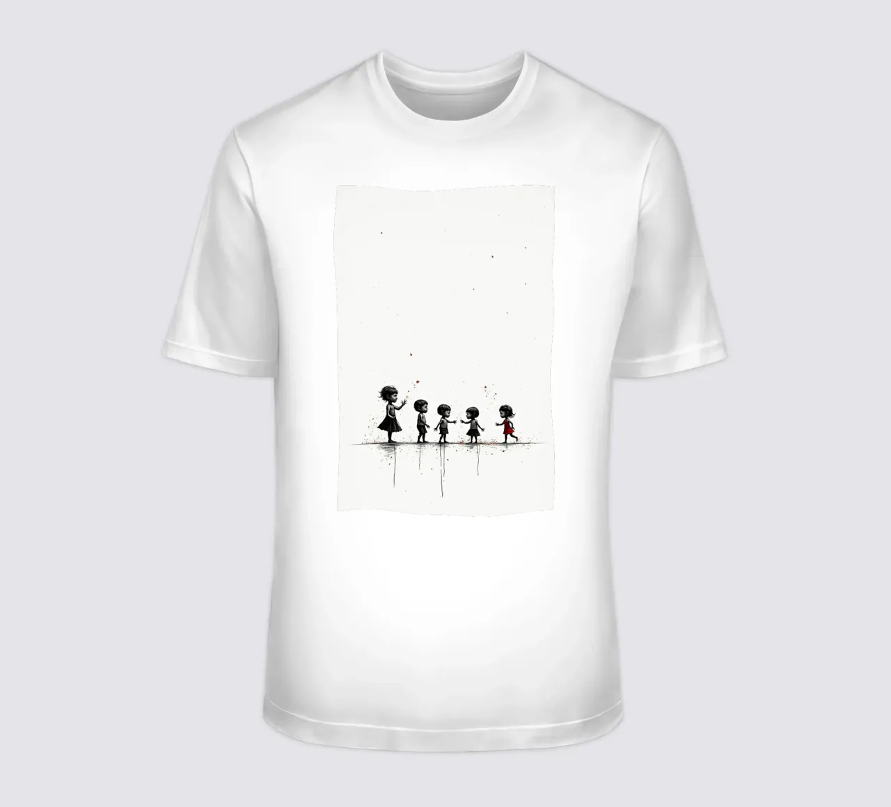 Reminisce 1 t-shirt da Dustlight Atelier