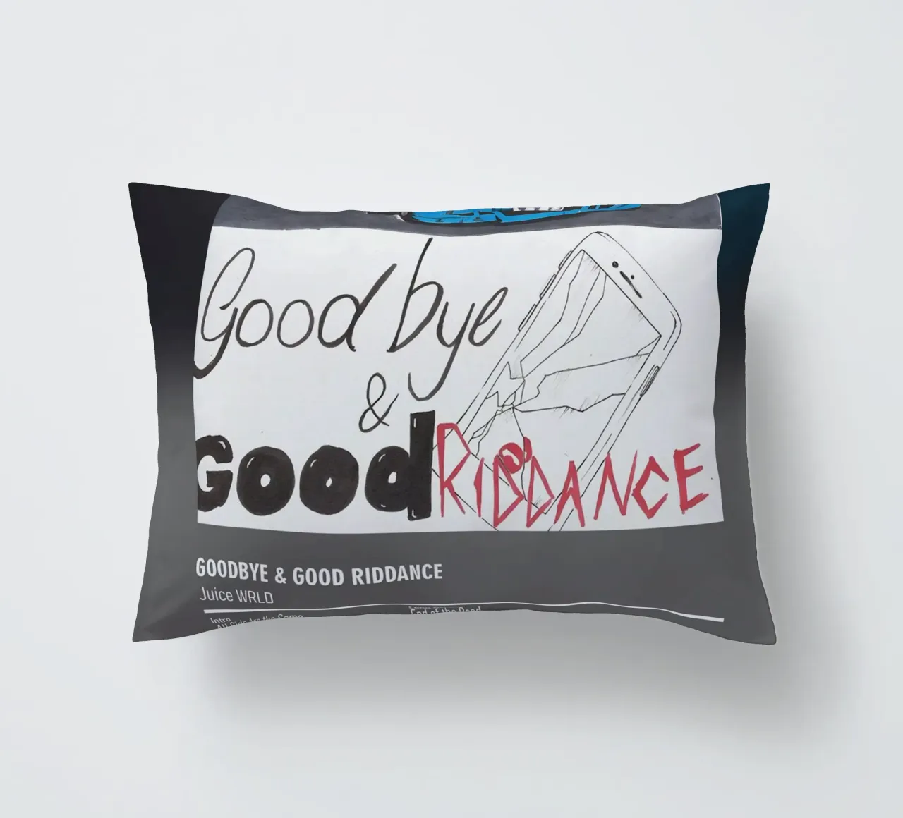 Goodbye & Good Riddance By Juice WRLD cuscino da DGUnder