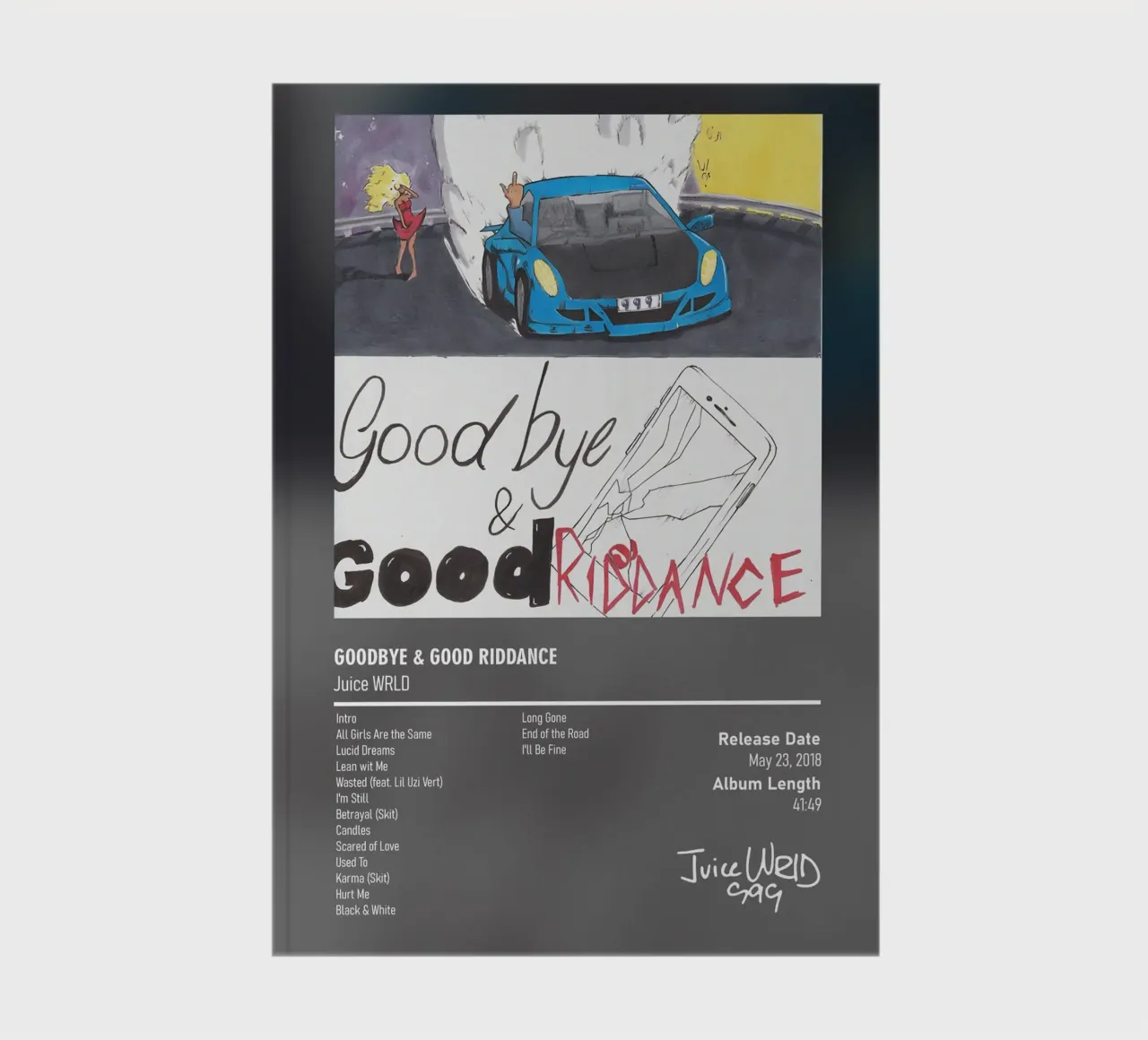 Goodbye & Good Riddance By Juice WRLD diario da DGUnder