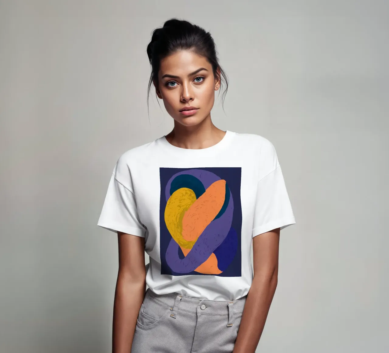 Forma di terra Abbraccio t-shirt da Giant Foxs
