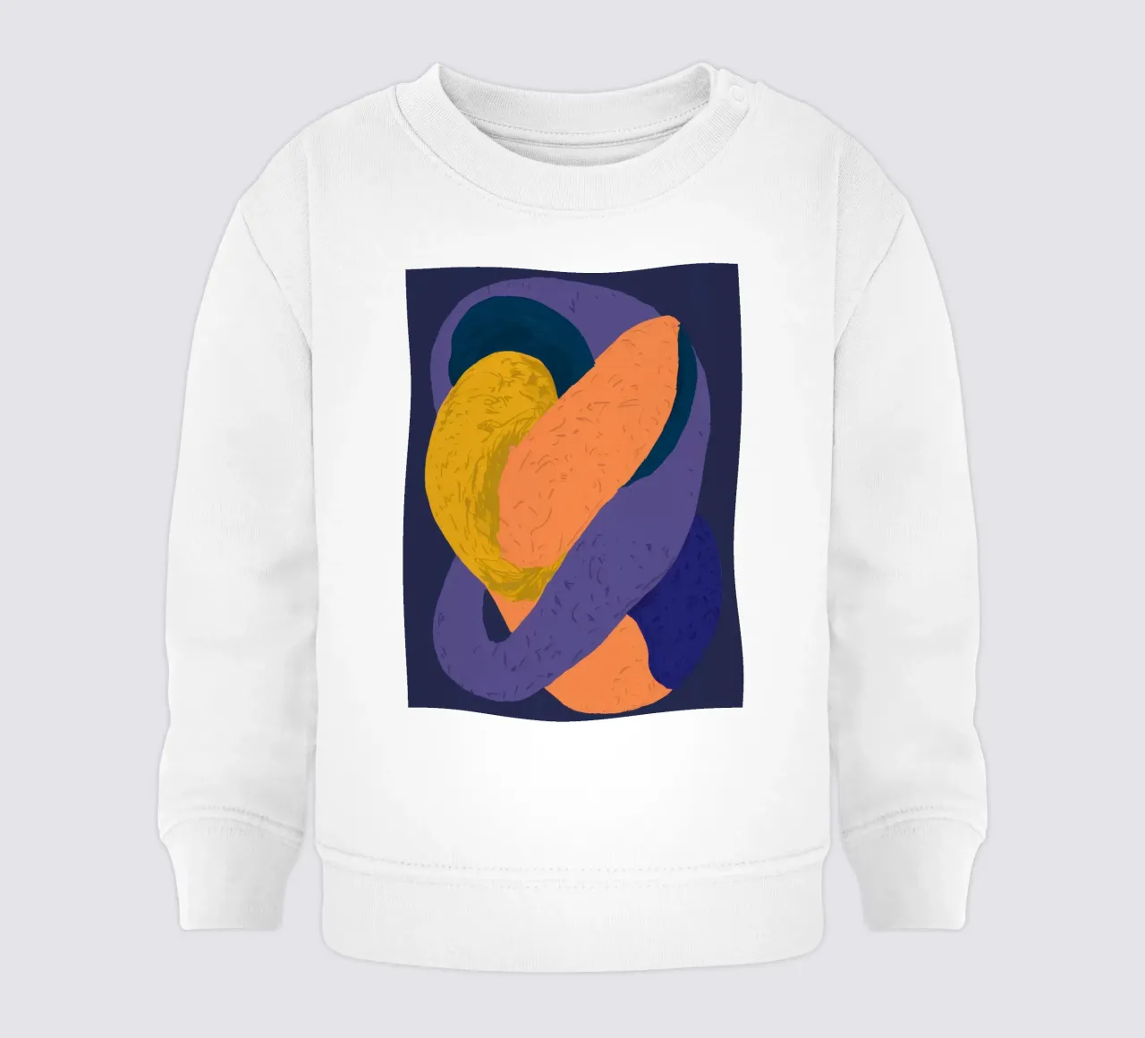 Forma di terra Abbraccio felpa neonato da Giant Foxs