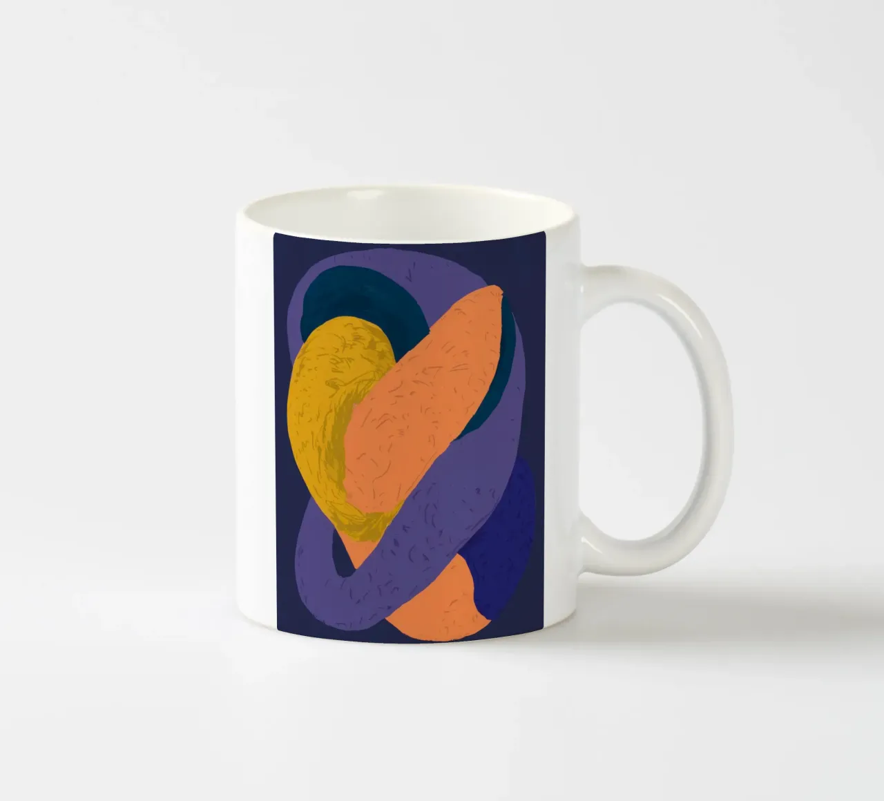 Forma di terra Abbraccio tazza in ceramica da Giant Foxs