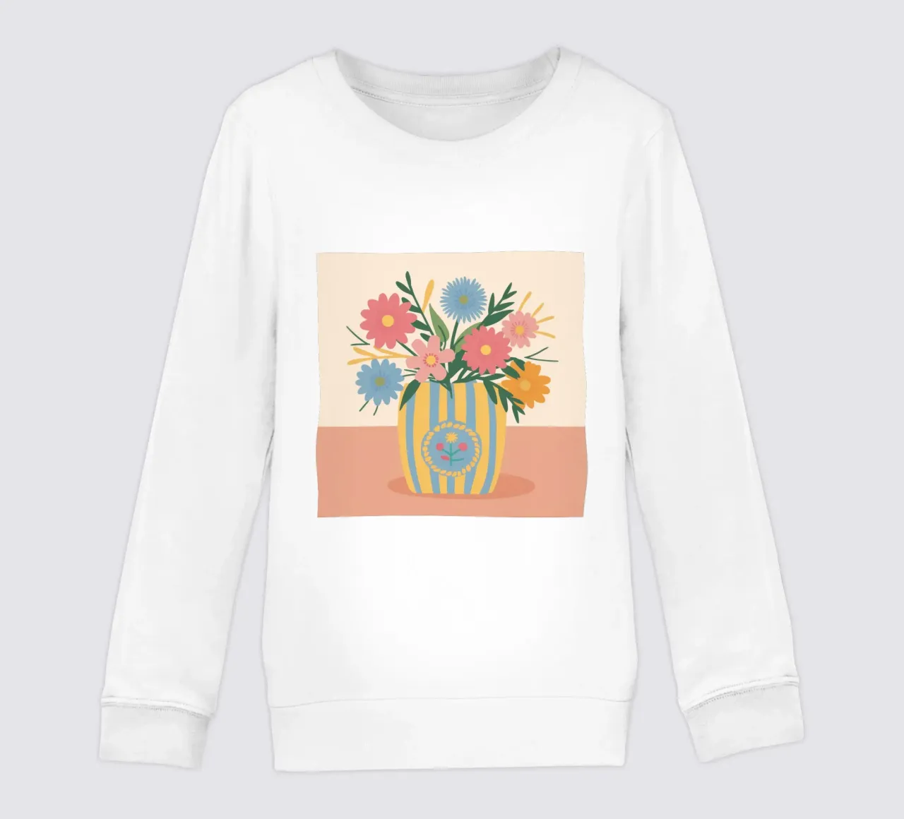 Bouquet di strisce di sole felpa bambino da Rain Balance
