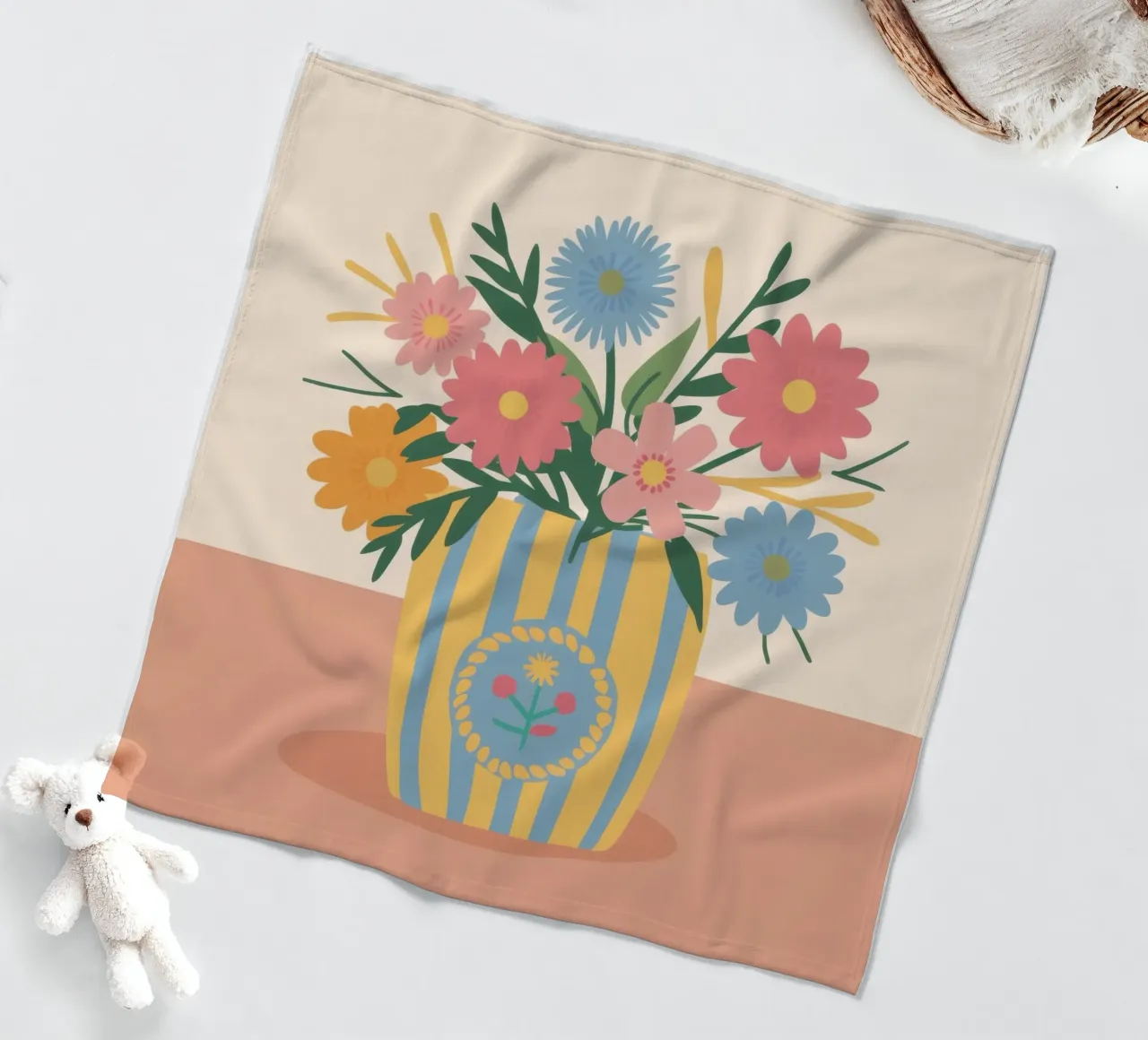 Bouquet di strisce di sole coperta in pile da Rain Balance