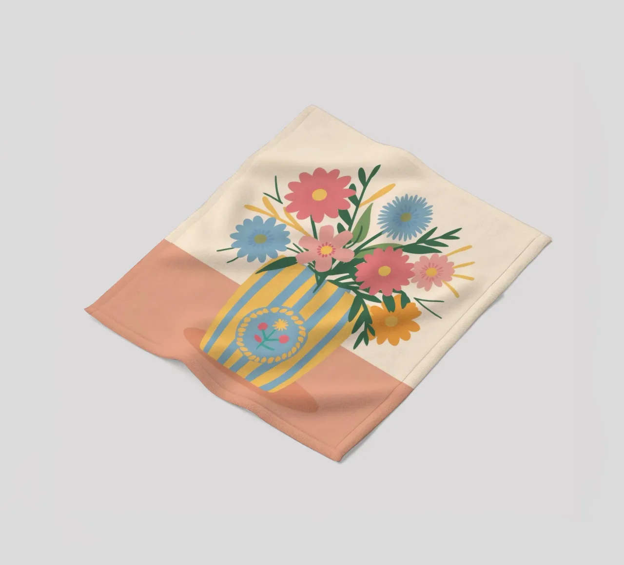 Bouquet di strisce di sole coperta in pile da Rain Balance